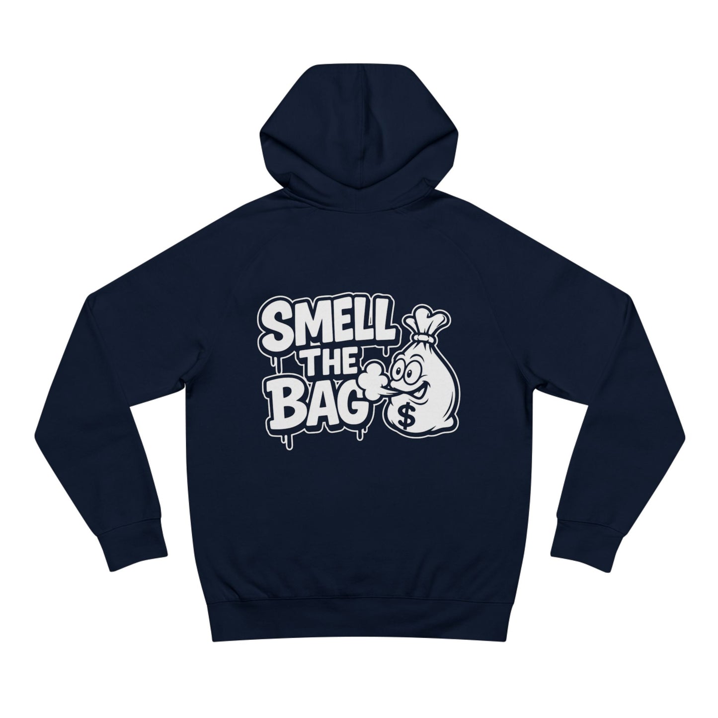 Smell The Bag Hoodie — Streetwear Money Graphic Pullover