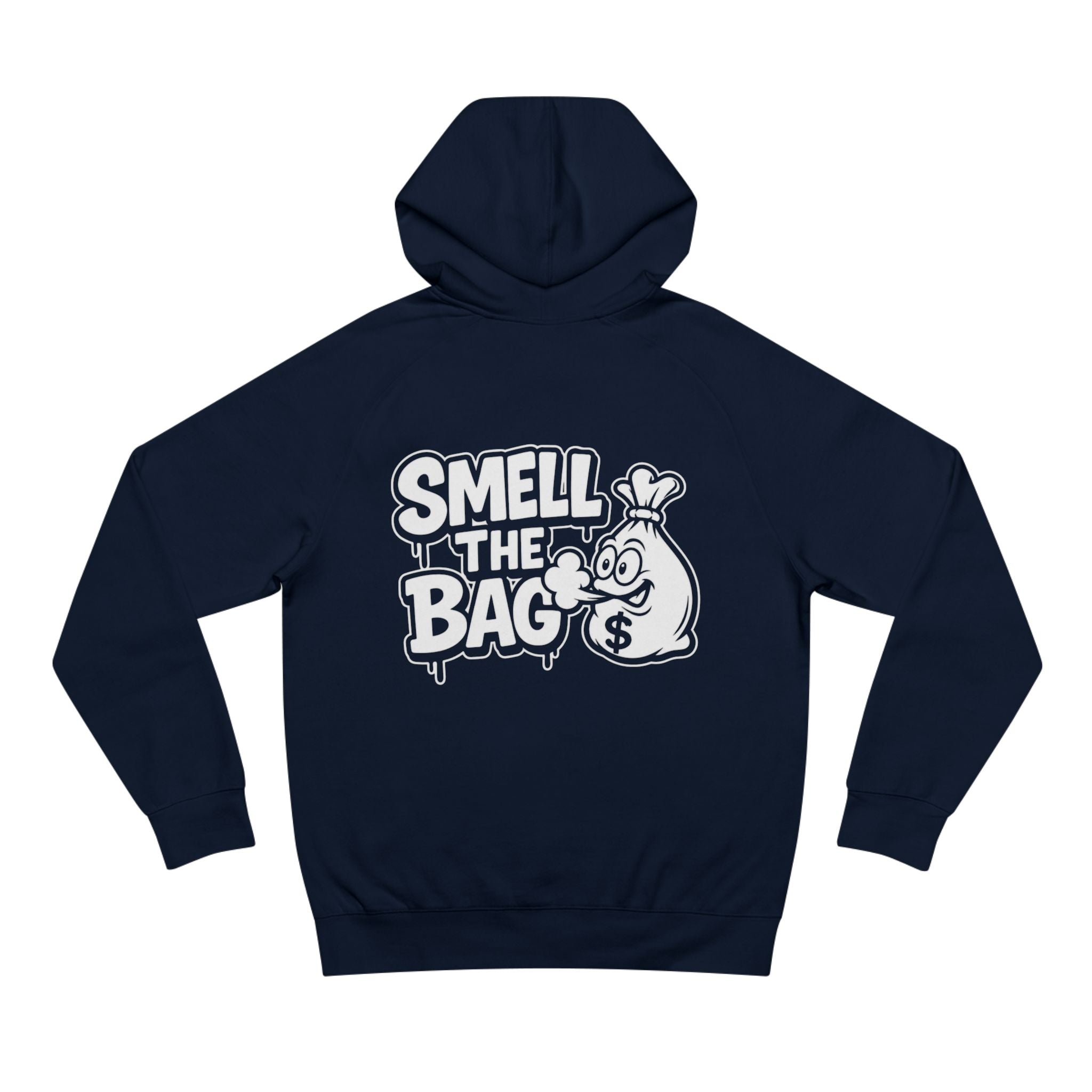 Smell The Bag Hoodie — Streetwear Money Graphic Pullover