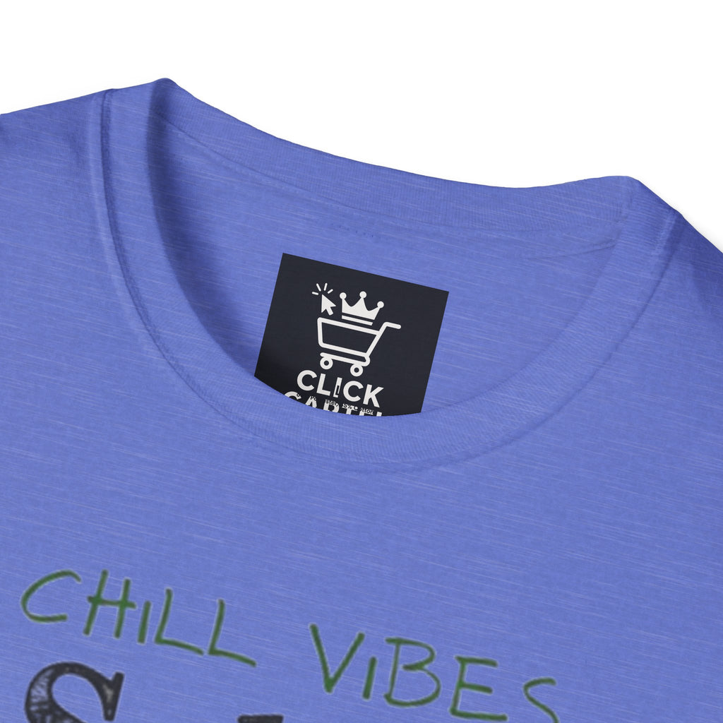 T-Shirt — "Chill Vibes Solve" Onion Graphic Tee (420 Funk Grow)
