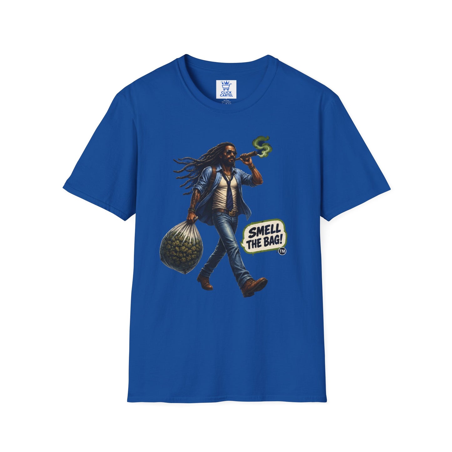 Smell The Bag | Rasta Man Tee