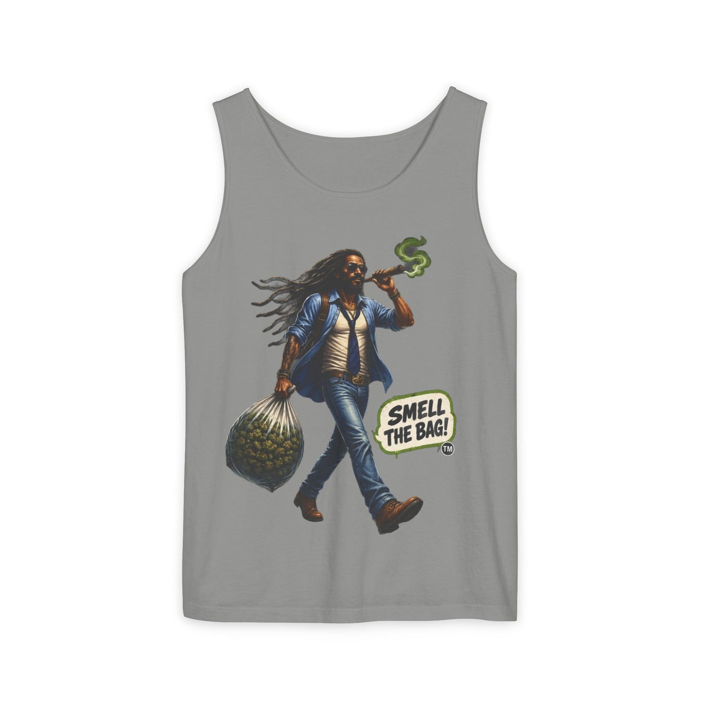 Smell The Bag | Rasta Guy Tank