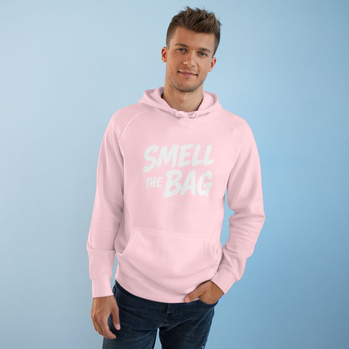 Smell The Bag Hoodie — Streetwear Money Graphic Pullover