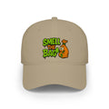 Smell The Bag Baseball Cap — Funny Retro Orange Graphic Hat