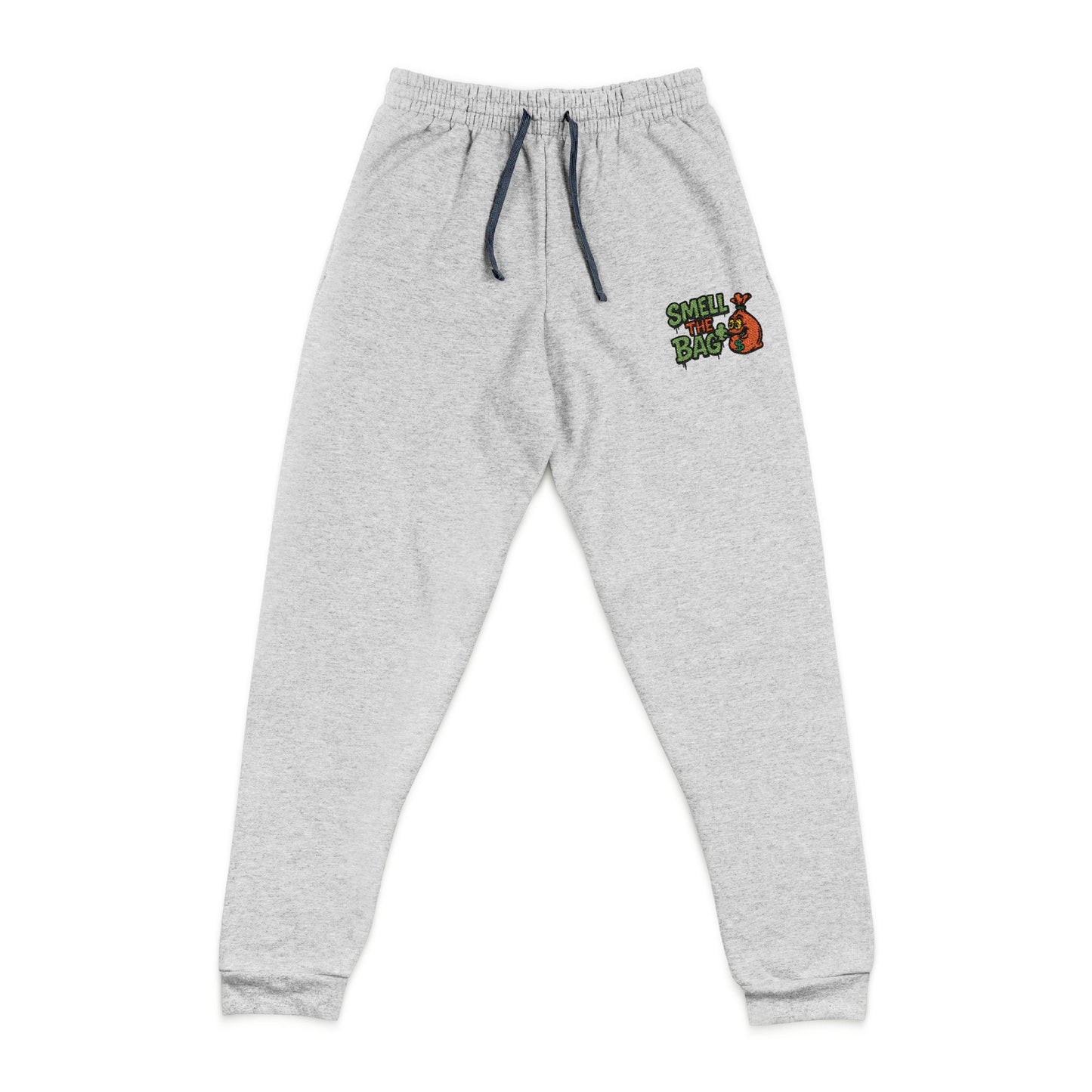 Smell The Bag | Embroidered Joggers