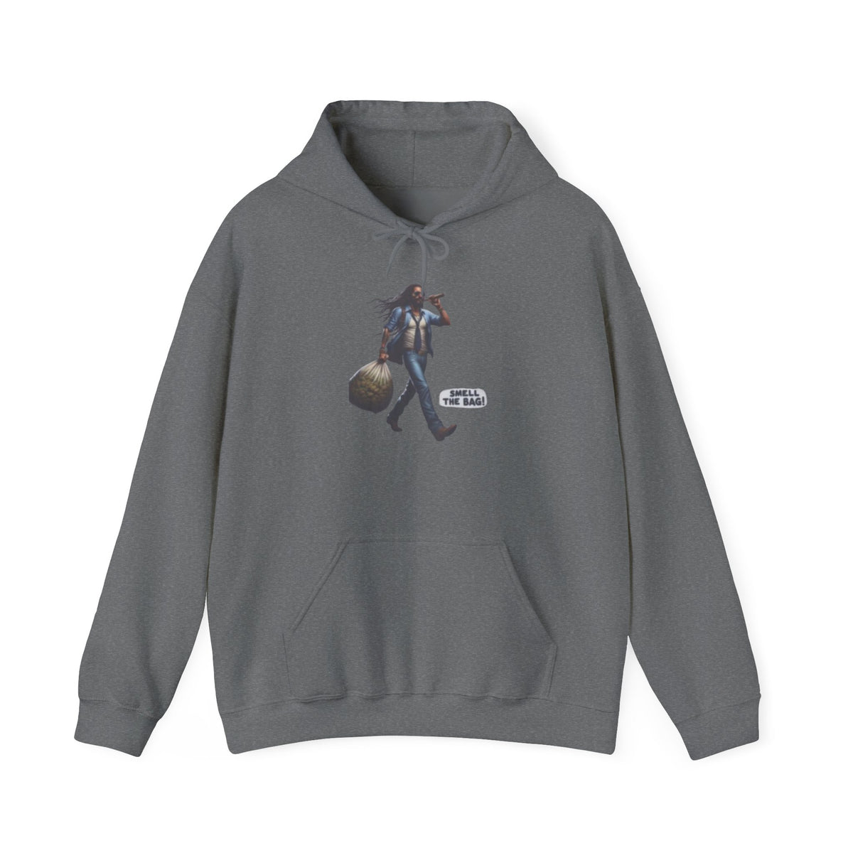Smell The Bag| Rasta Guy Hoodie