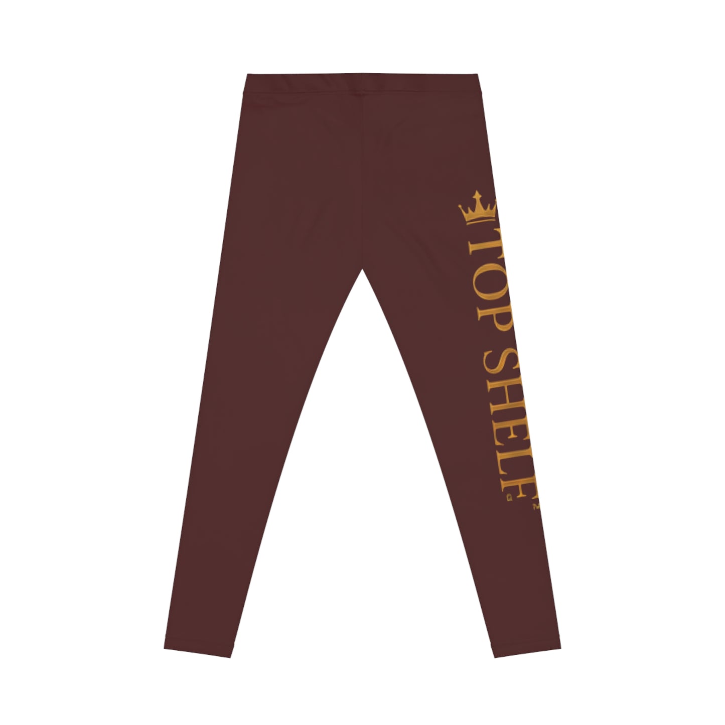 After Hours "Top Shelf" Leggings — Women's Stylish Maroon Activewear