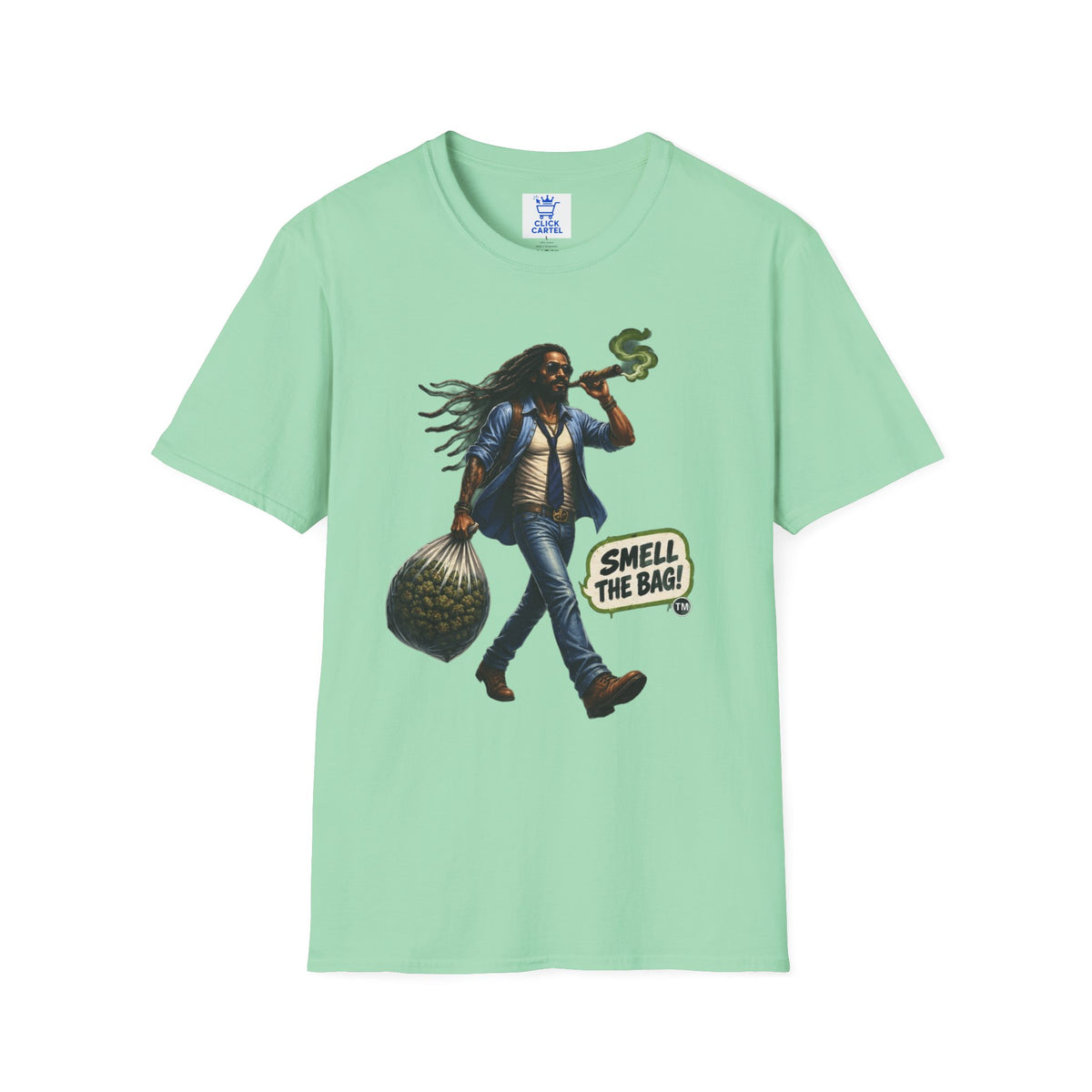 Smell The Bag | Rasta Man Tee