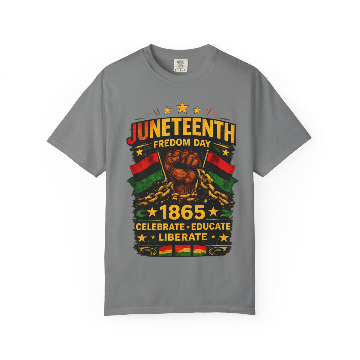 Juneteenth Freedom Day T-Shirt — 1865 Celebrate Educate Liberate