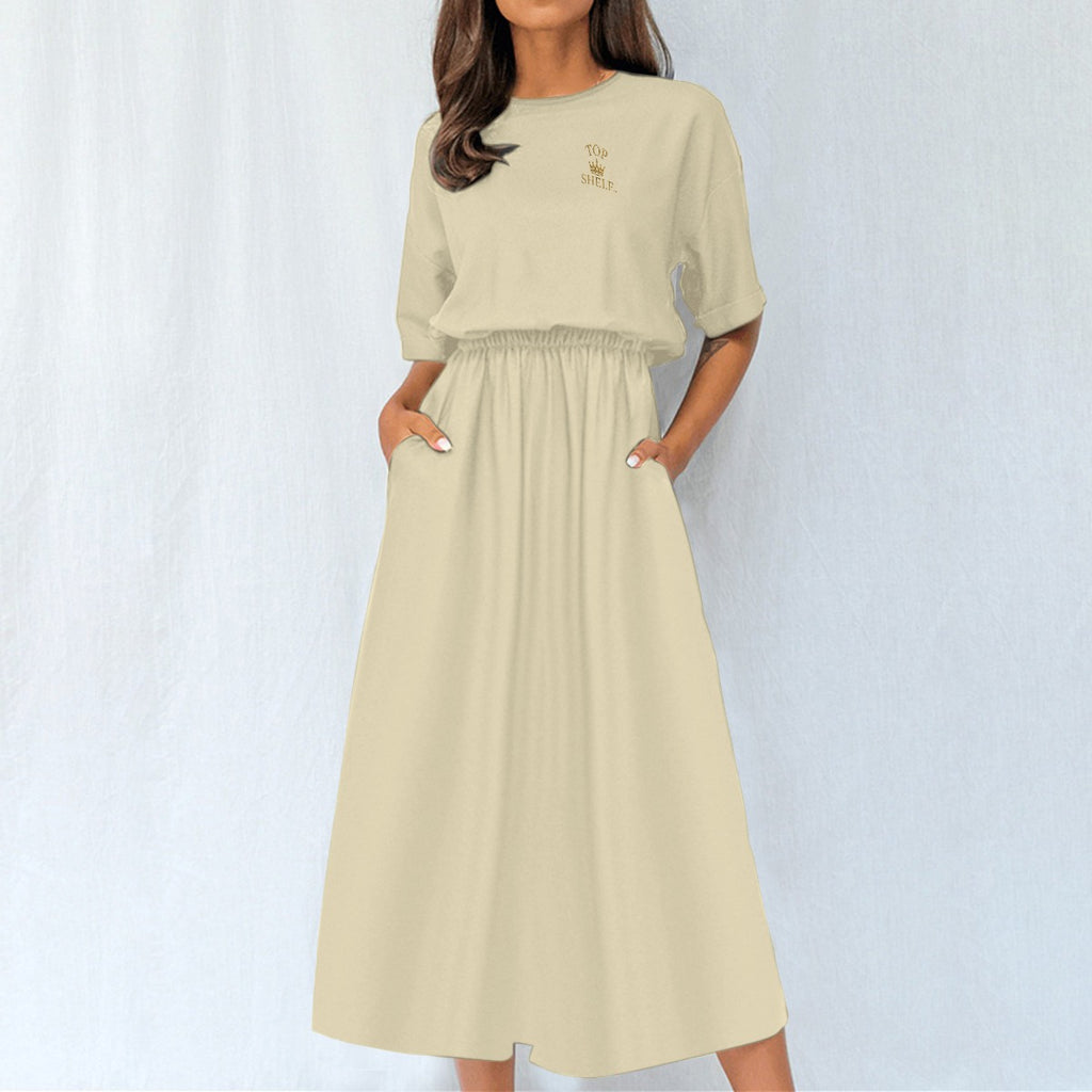 All-Over Print Women's Knee-Length Dress