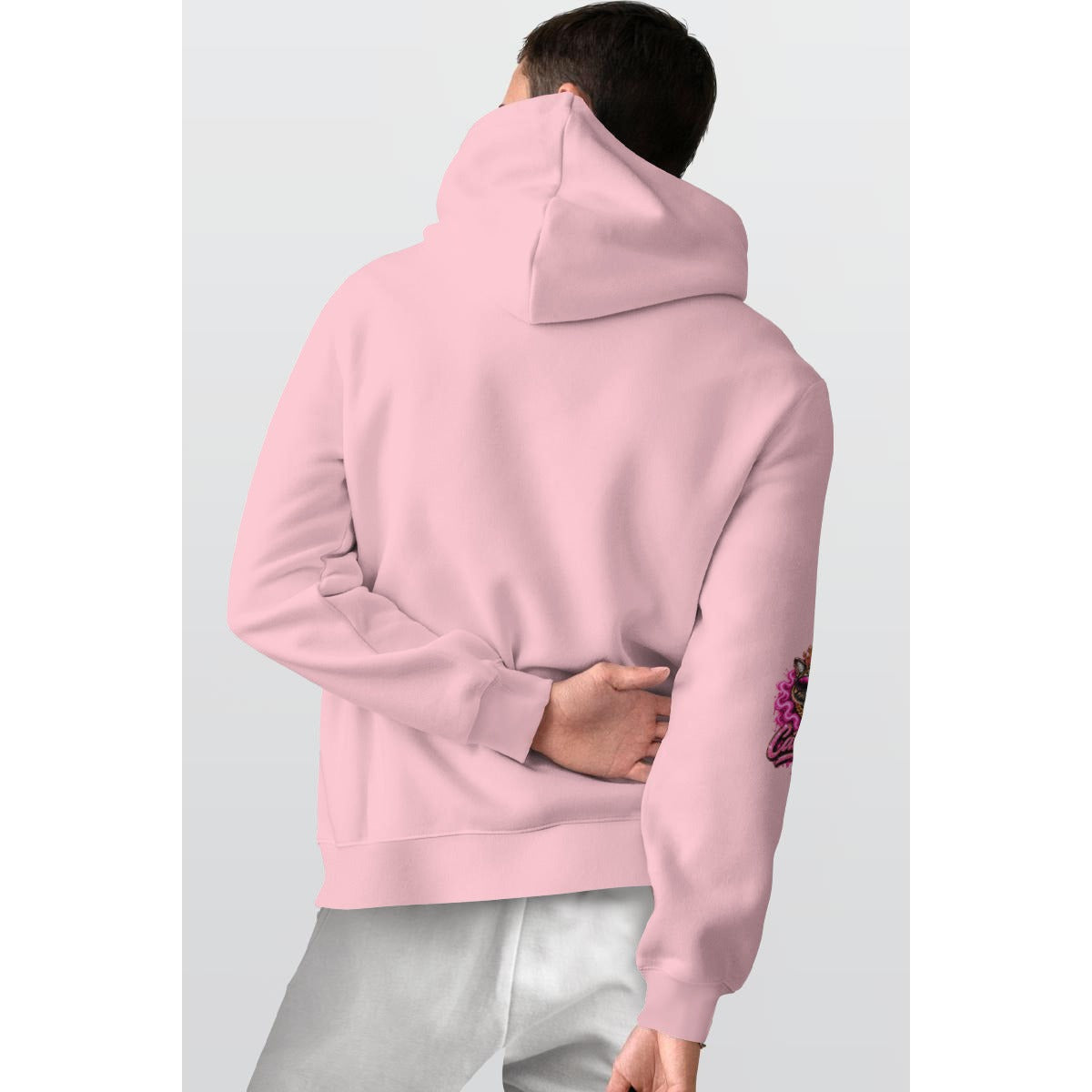 Fight Like A Girl- Hope Strength Courage Hoodie-Pink2