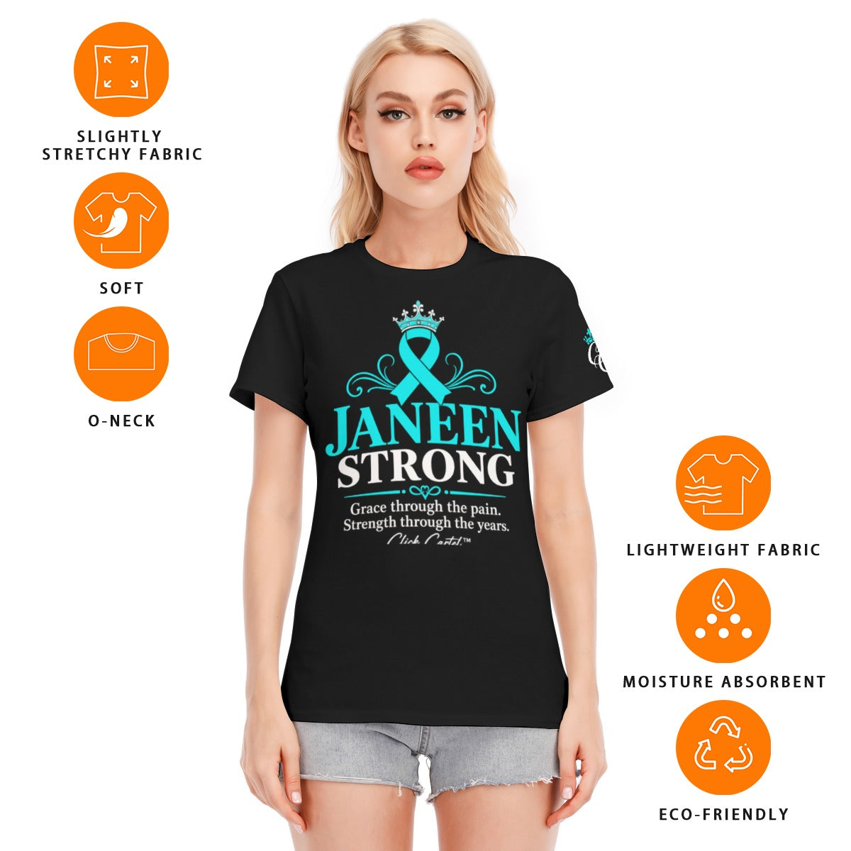 **STRONG – Trigeminal Neuralgia Awareness T-Shirt**