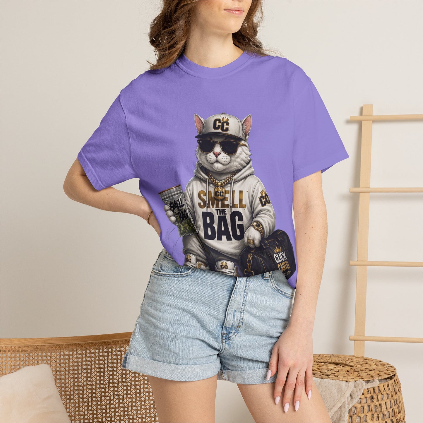 Cat Daddy | Smell the Bag Tee