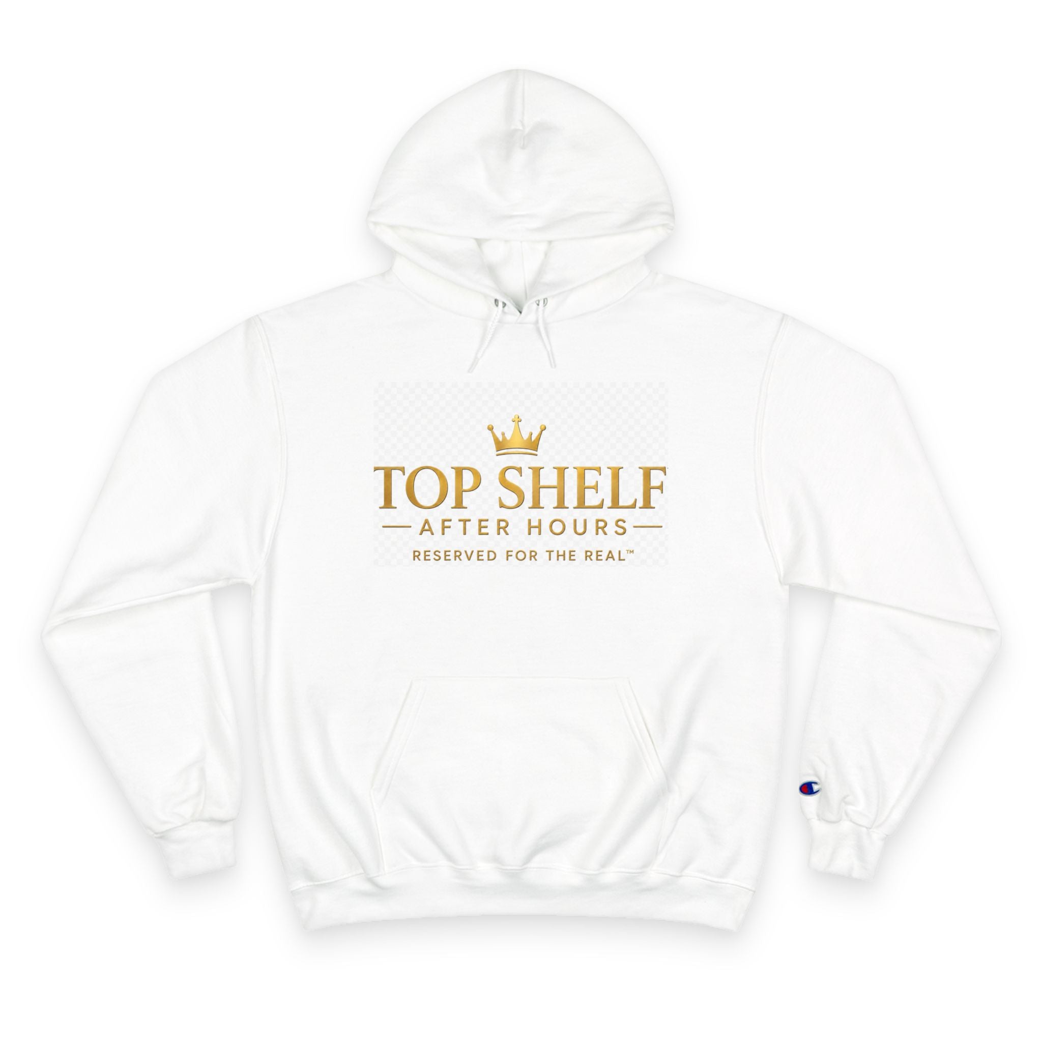 Top Shelf Hoodie — "Top Shelf After Hours" Graphic Champion Hoodie
