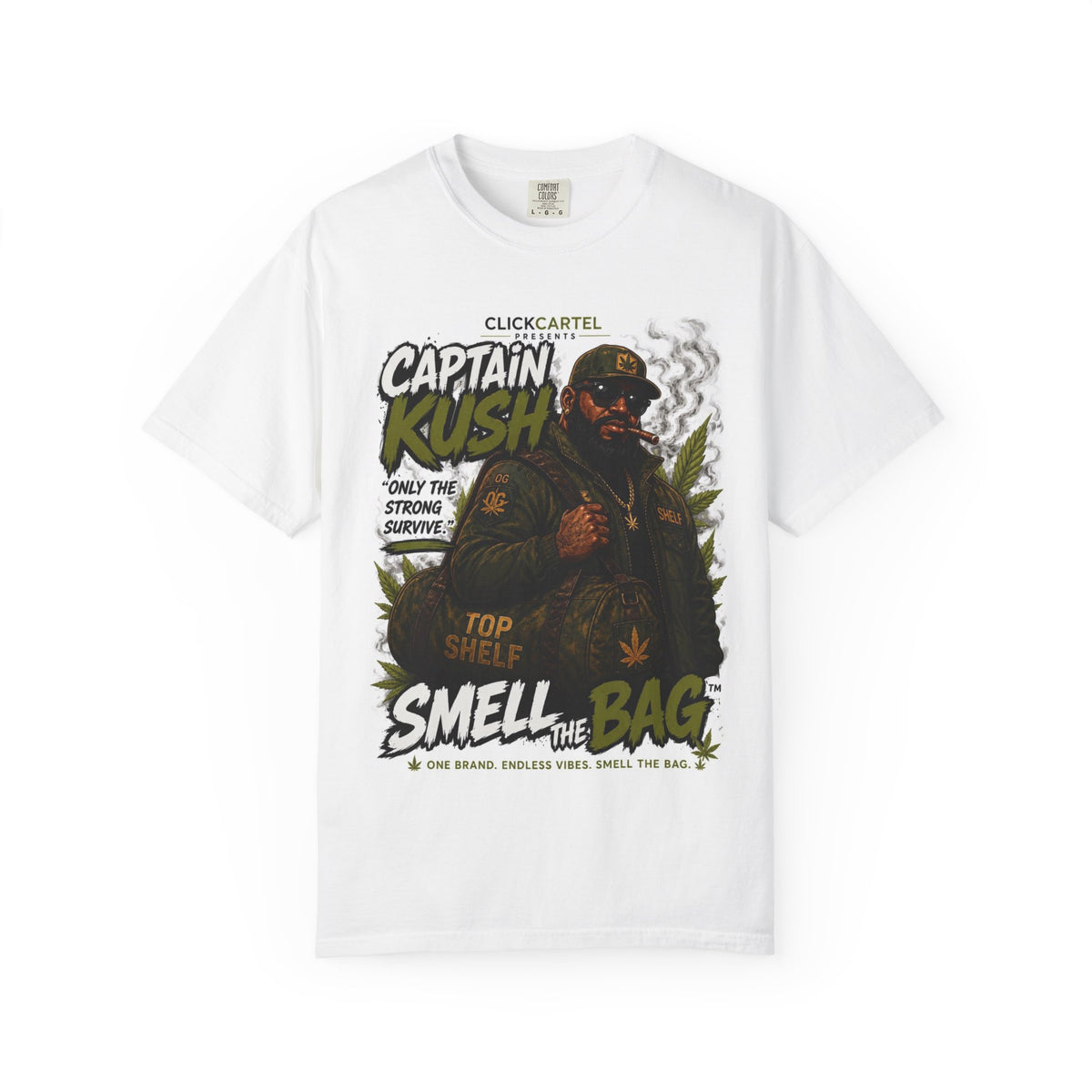 Captain Kush | Smell The Bag Tee