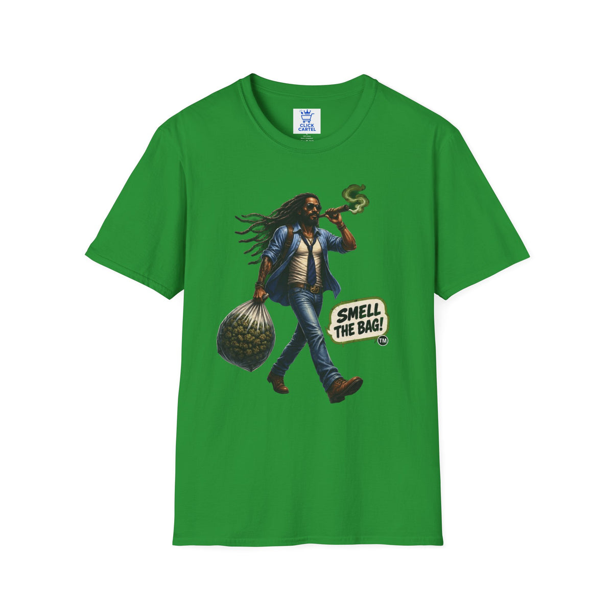 Smell The Bag | Rasta Man Tee