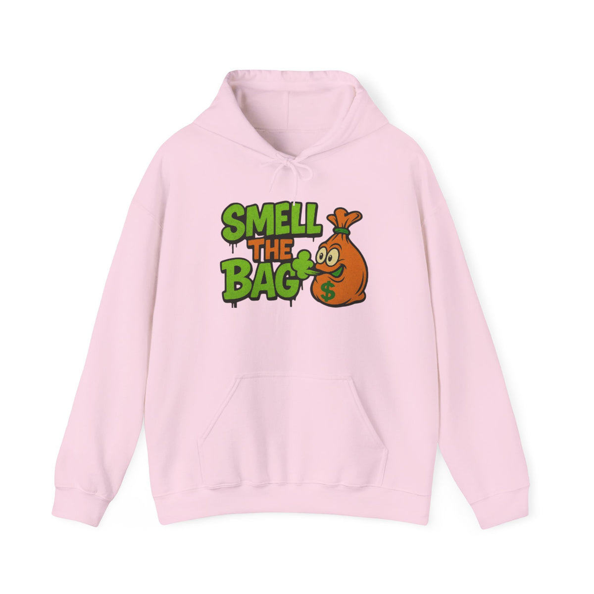 Smell the Bag Unisex Heavy Blend™ Hoodie - Stylish Casual Wear, Perfect Gift for Friends, Streetwear, Cozy Lounge, Urban Fashion