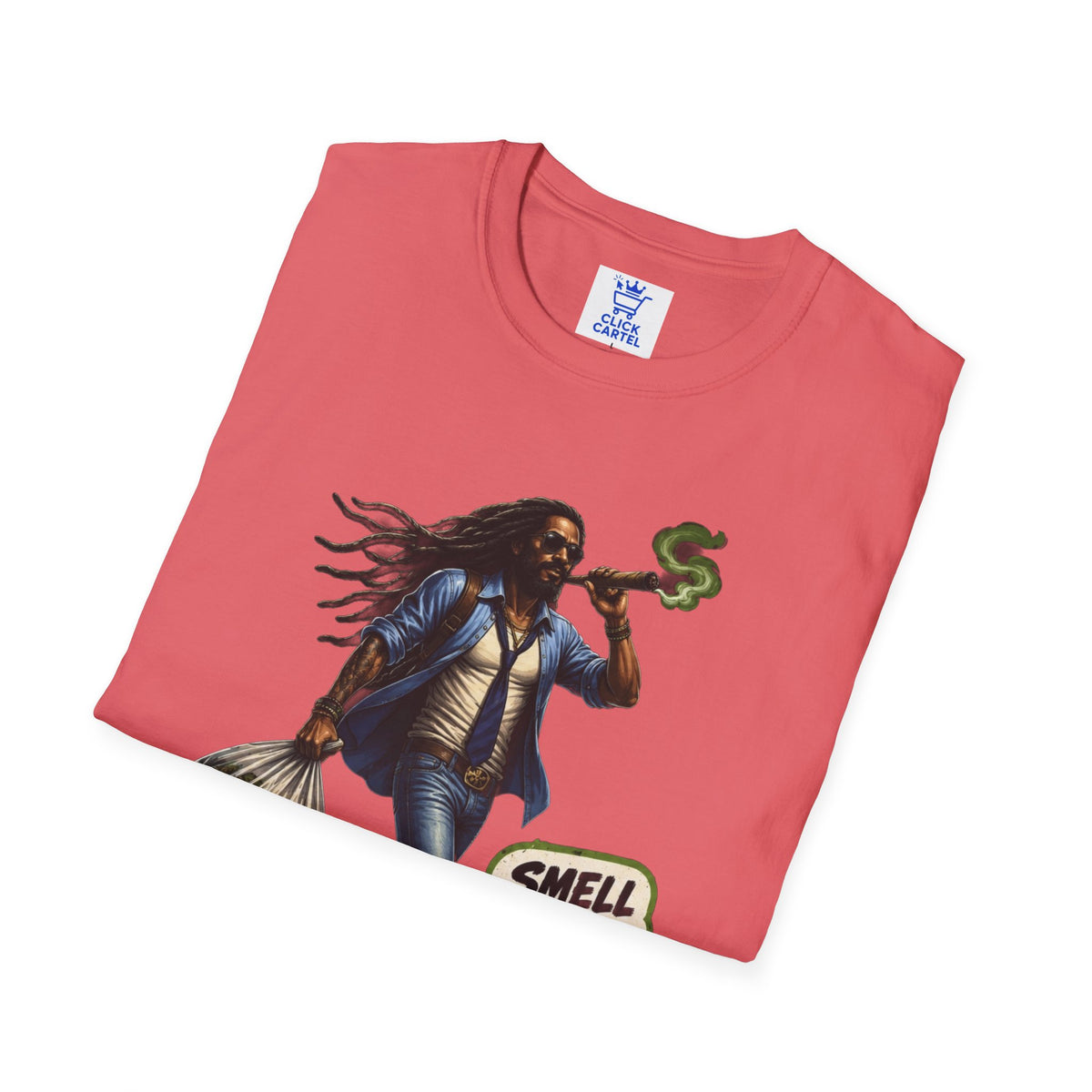 Smell The Bag | Rasta Man Tee