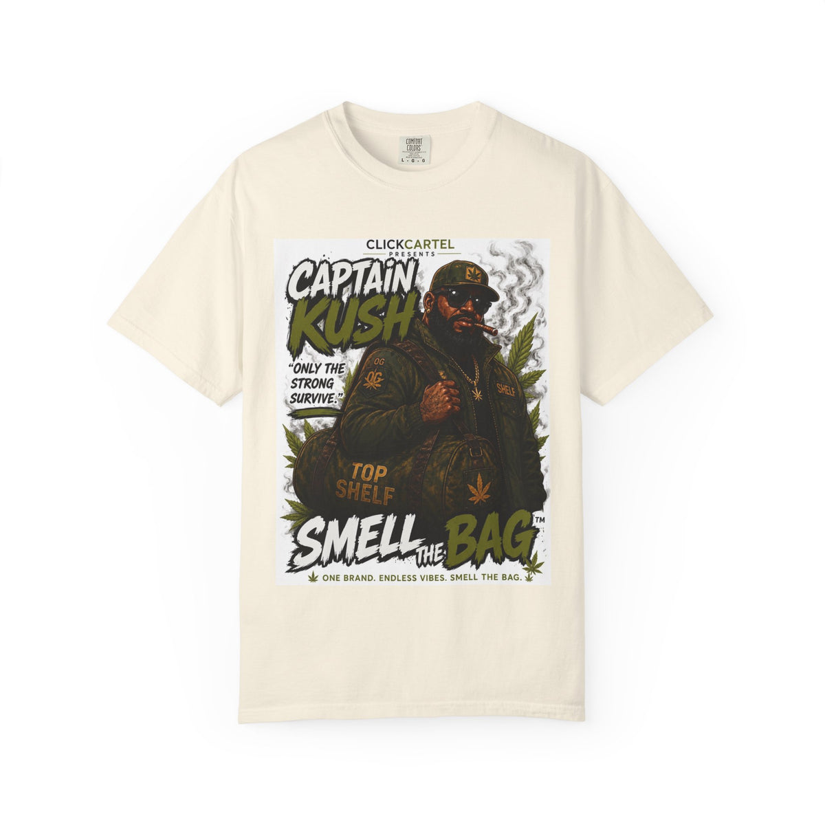Captain Kush | Smell The Bag Tee