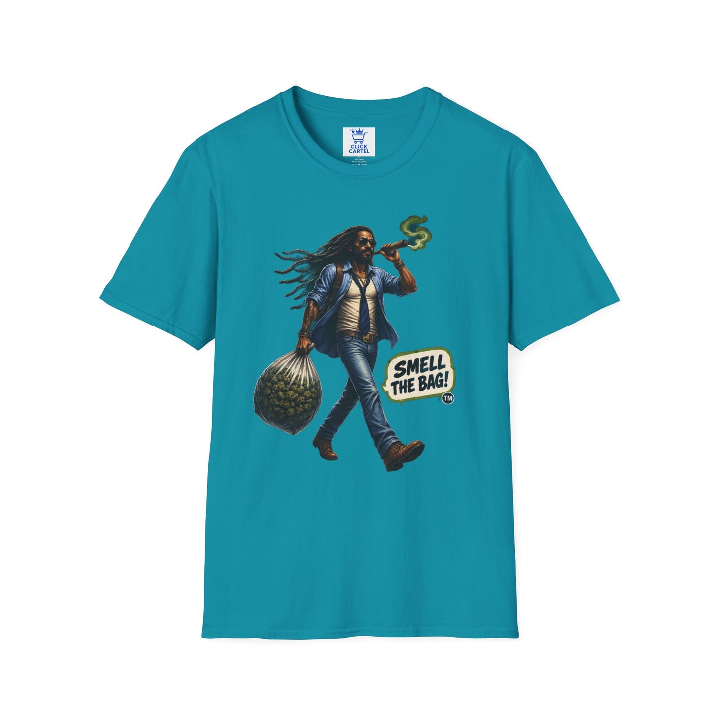 Smell The Bag | Rasta Man Tee
