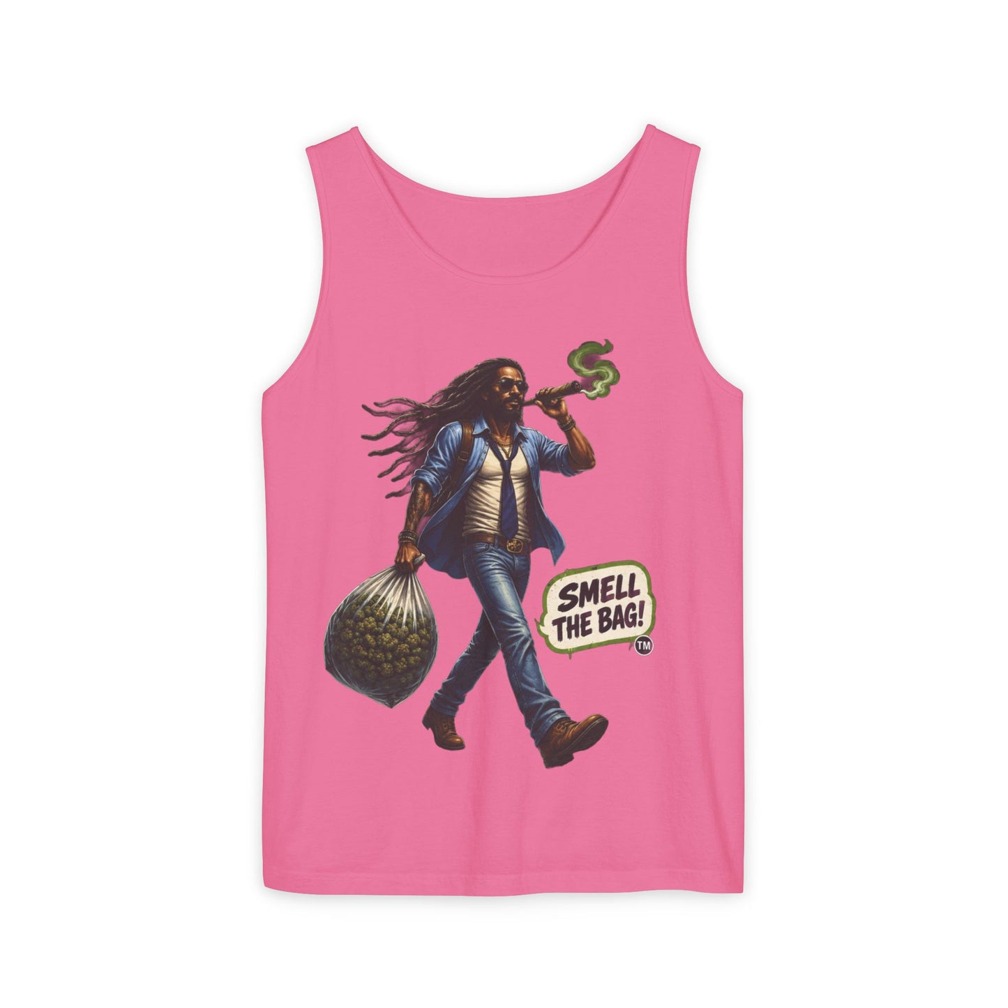 Smell The Bag | Rasta Guy Tank