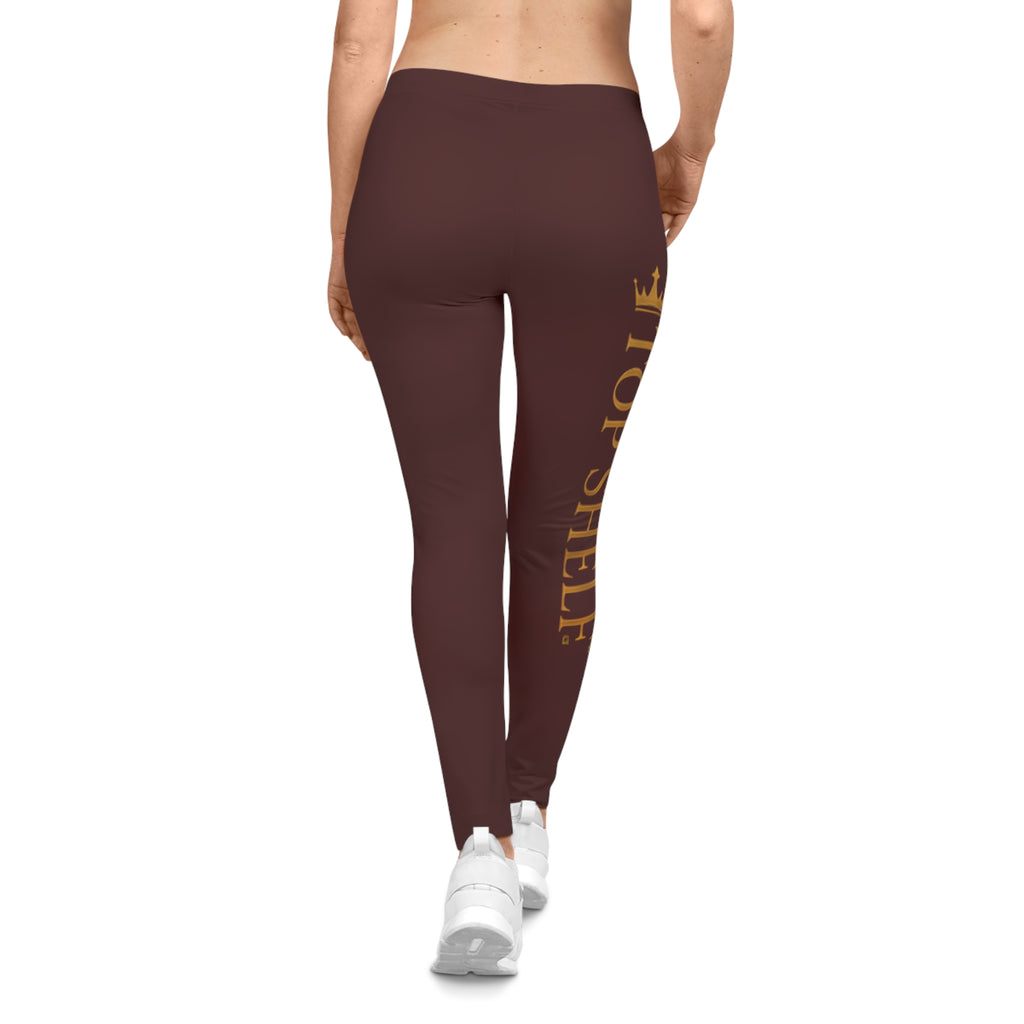 After Hours "Top Shelf" Leggings — Women's Stylish Maroon Activewear