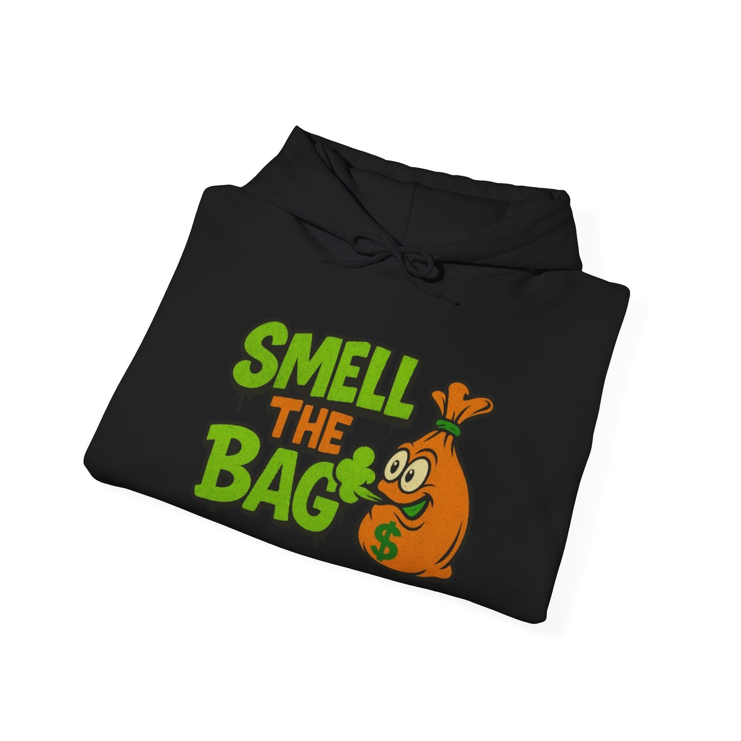 Smell the Bag Unisex Heavy Blend™ Hoodie - Stylish Casual Wear, Perfect Gift for Friends, Streetwear, Cozy Lounge, Urban Fashion