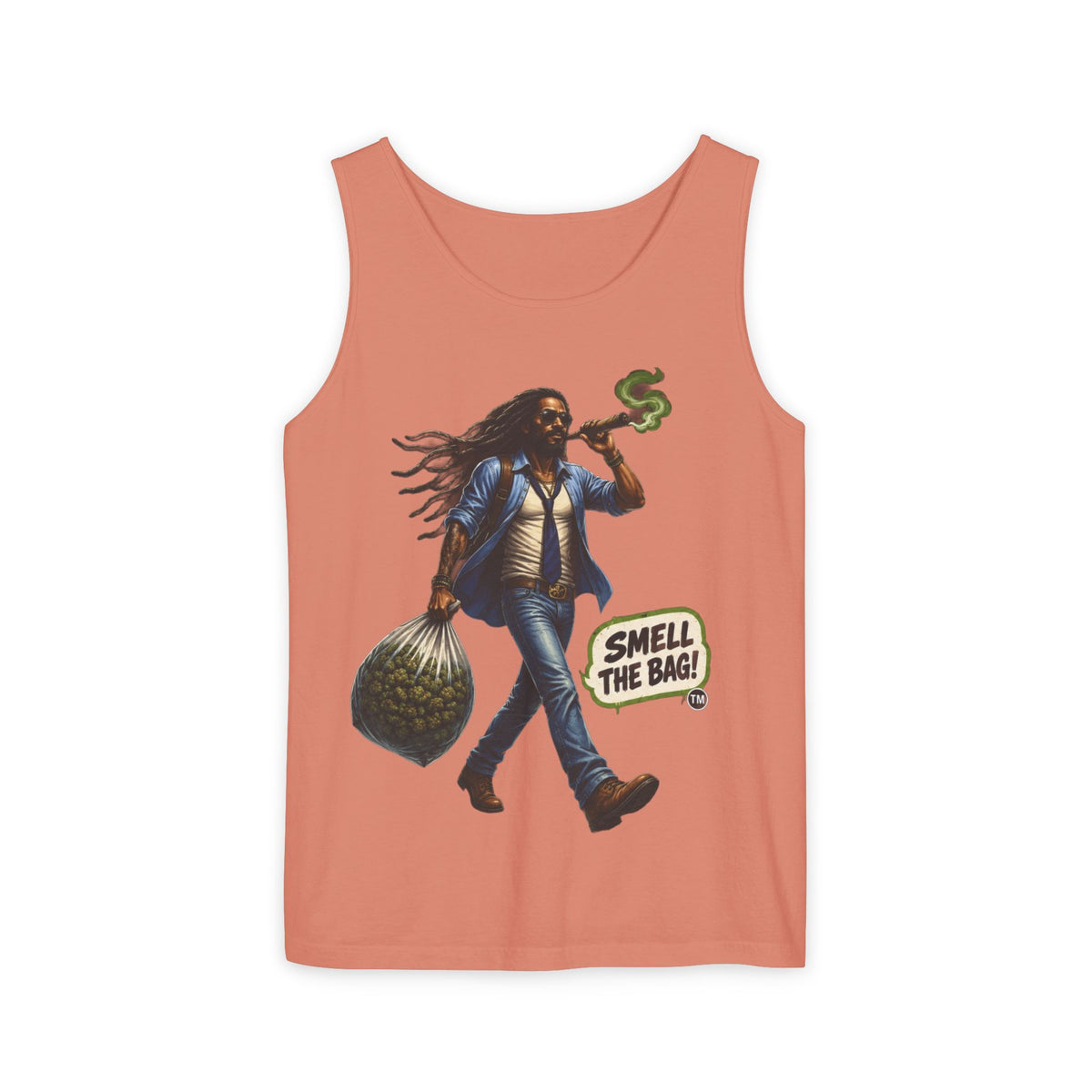 Smell The Bag | Rasta Guy Tank