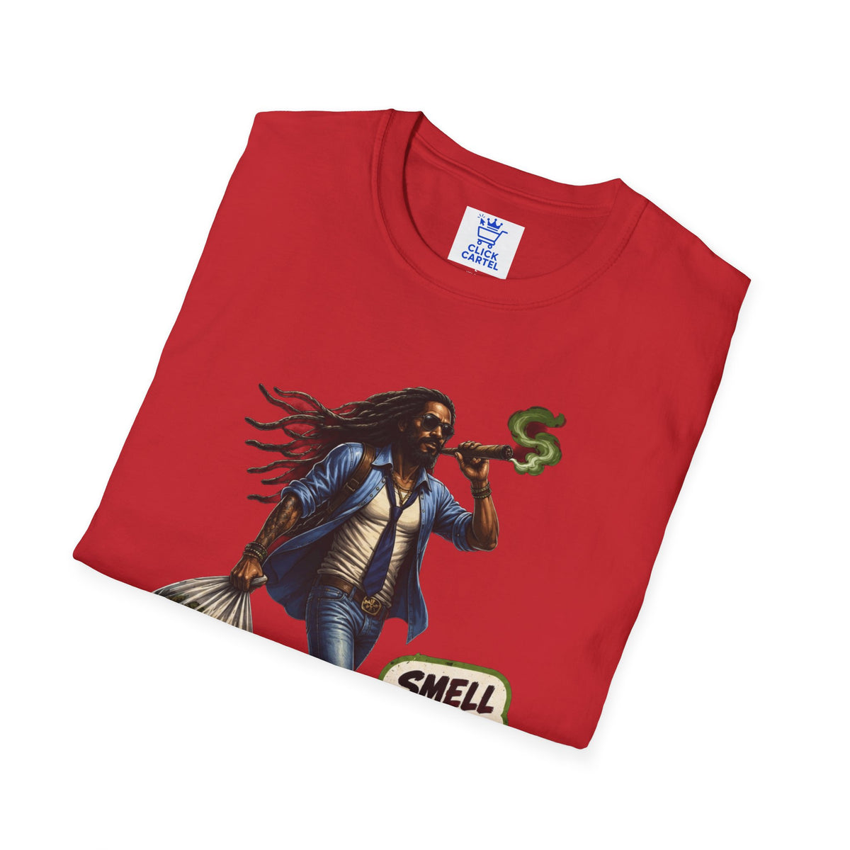 Smell The Bag | Rasta Man Tee