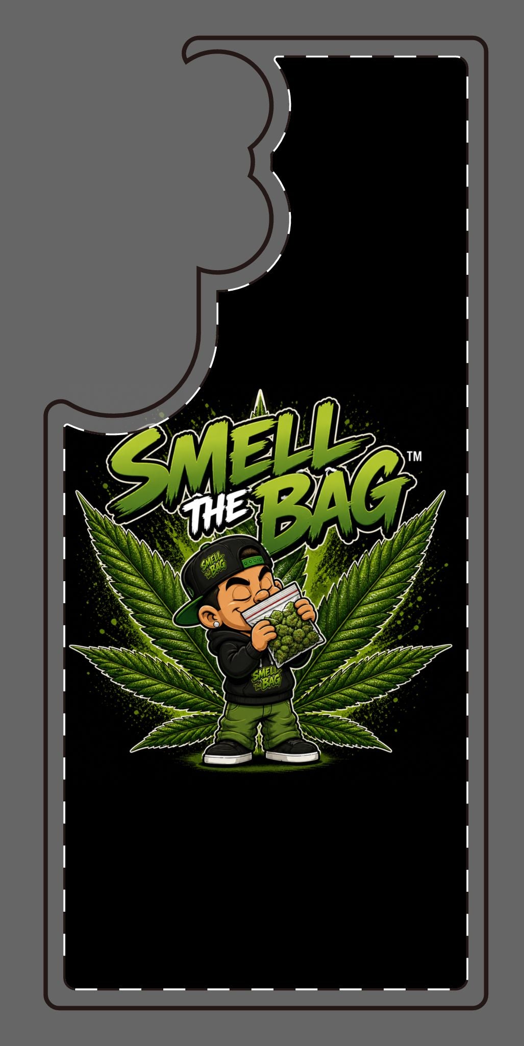 Smell The Bag | Funny Stoner Toon Graphic Phone Cases