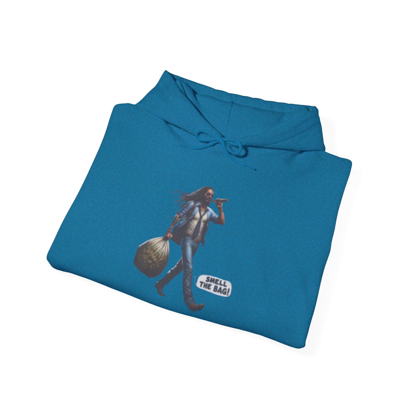 Smell The Bag| Rasta Guy Hoodie