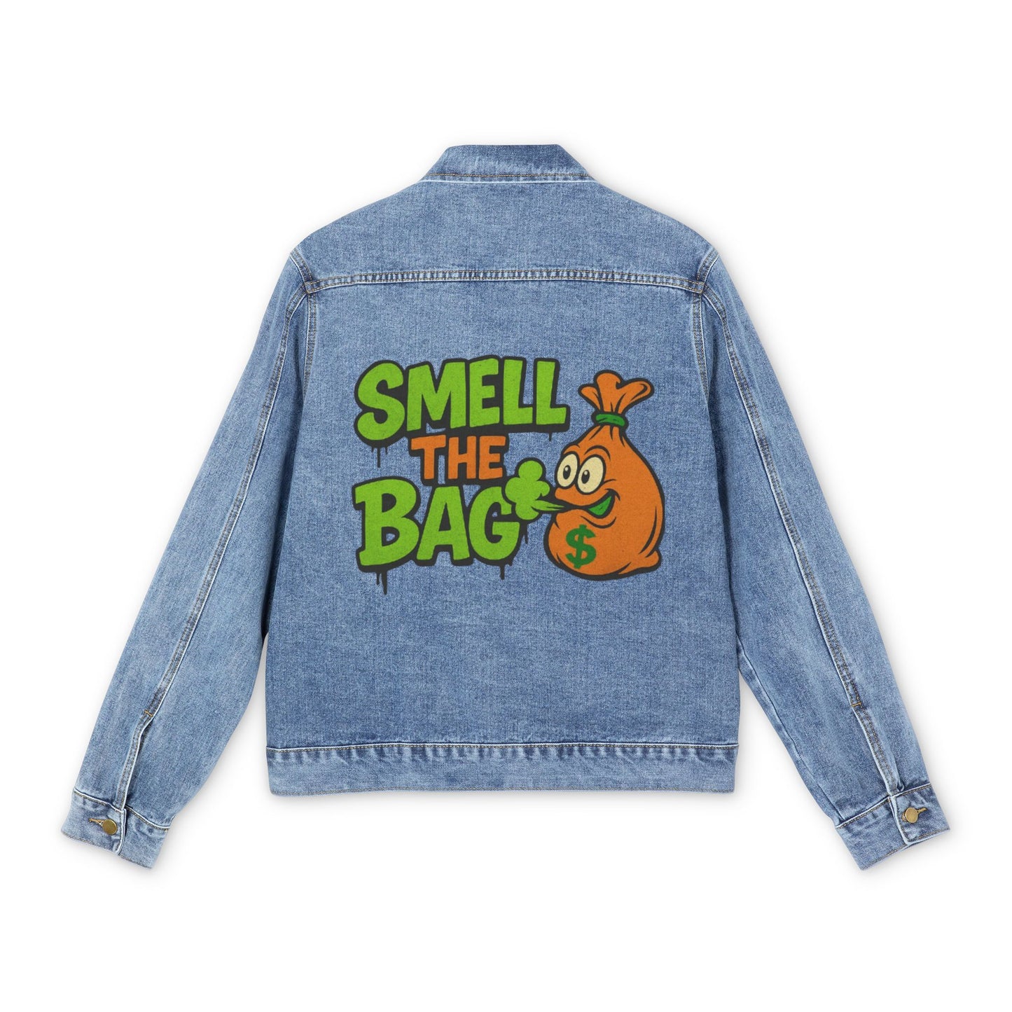 Smell The Bag | Money Patch Back Graphic