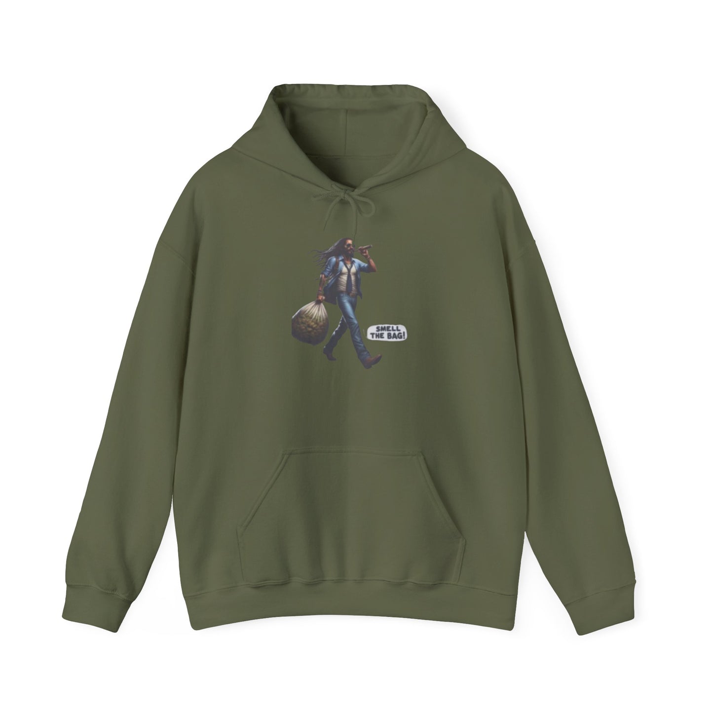 Smell The Bag| Rasta Guy Hoodie