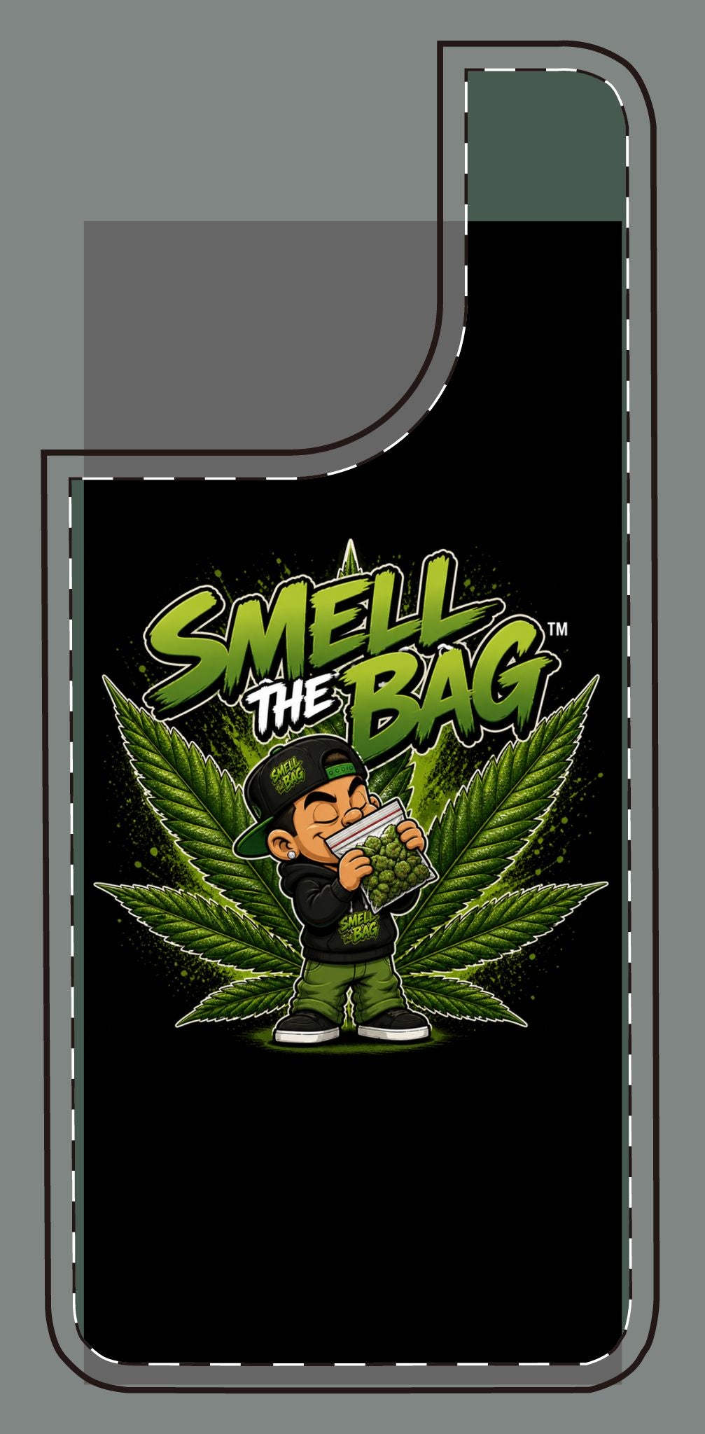 Smell The Bag | Funny Stoner Toon Graphic Phone Cases