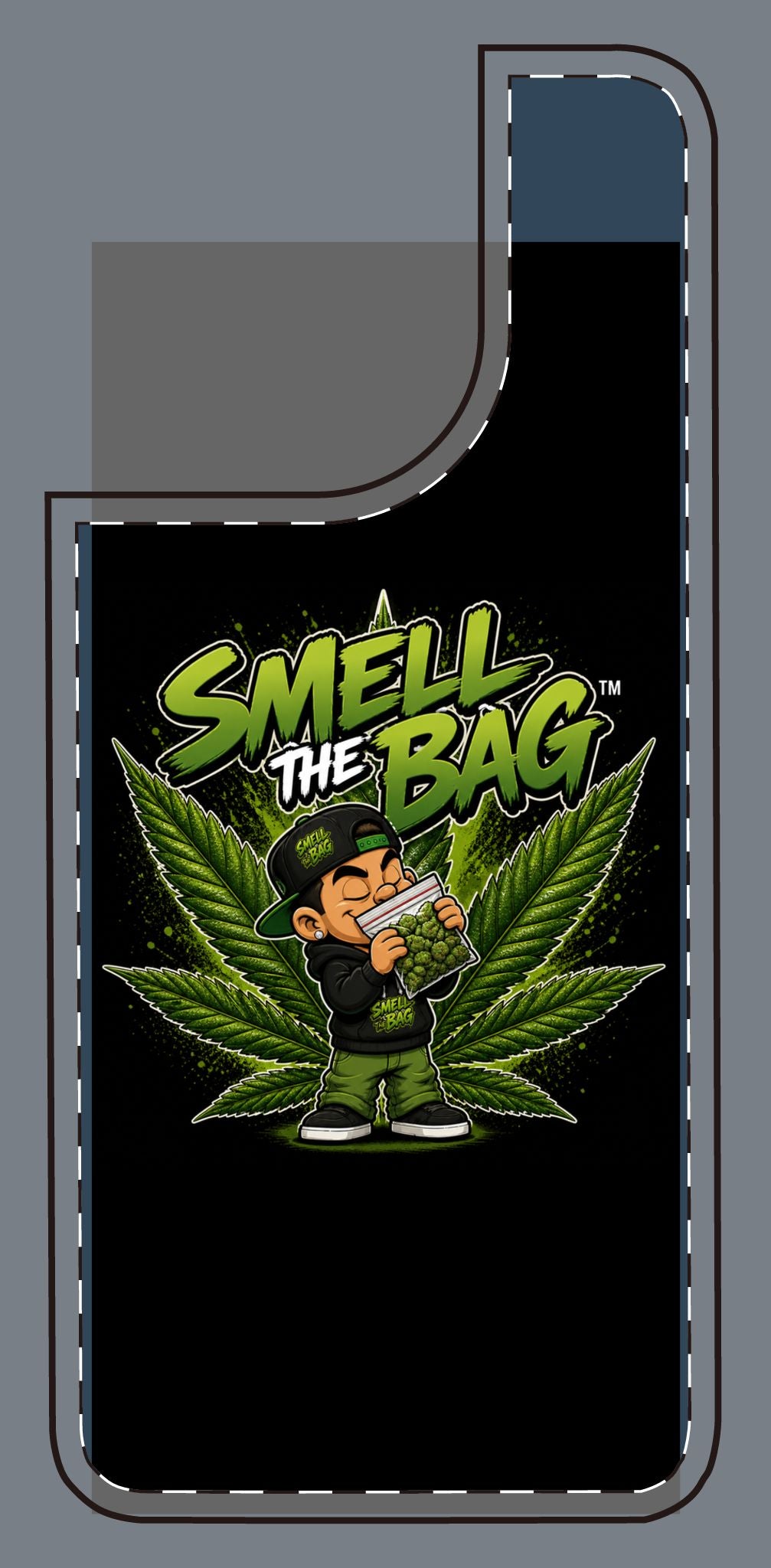 Smell The Bag | Funny Stoner Toon Graphic Phone Cases