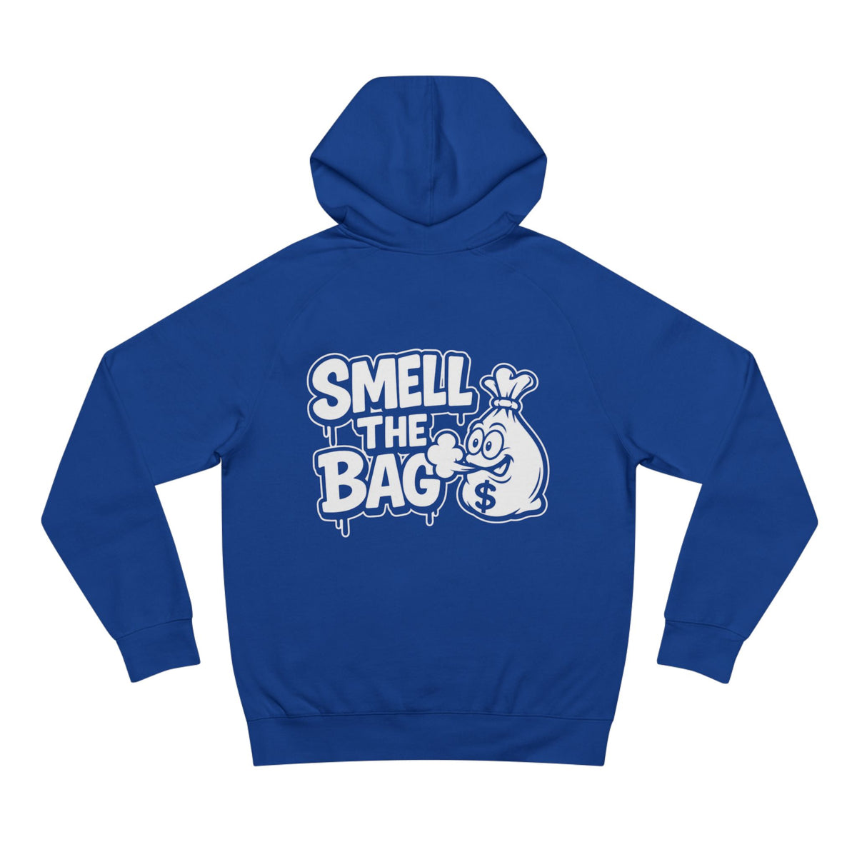 Smell The Bag Hoodie — Streetwear Money Graphic Pullover