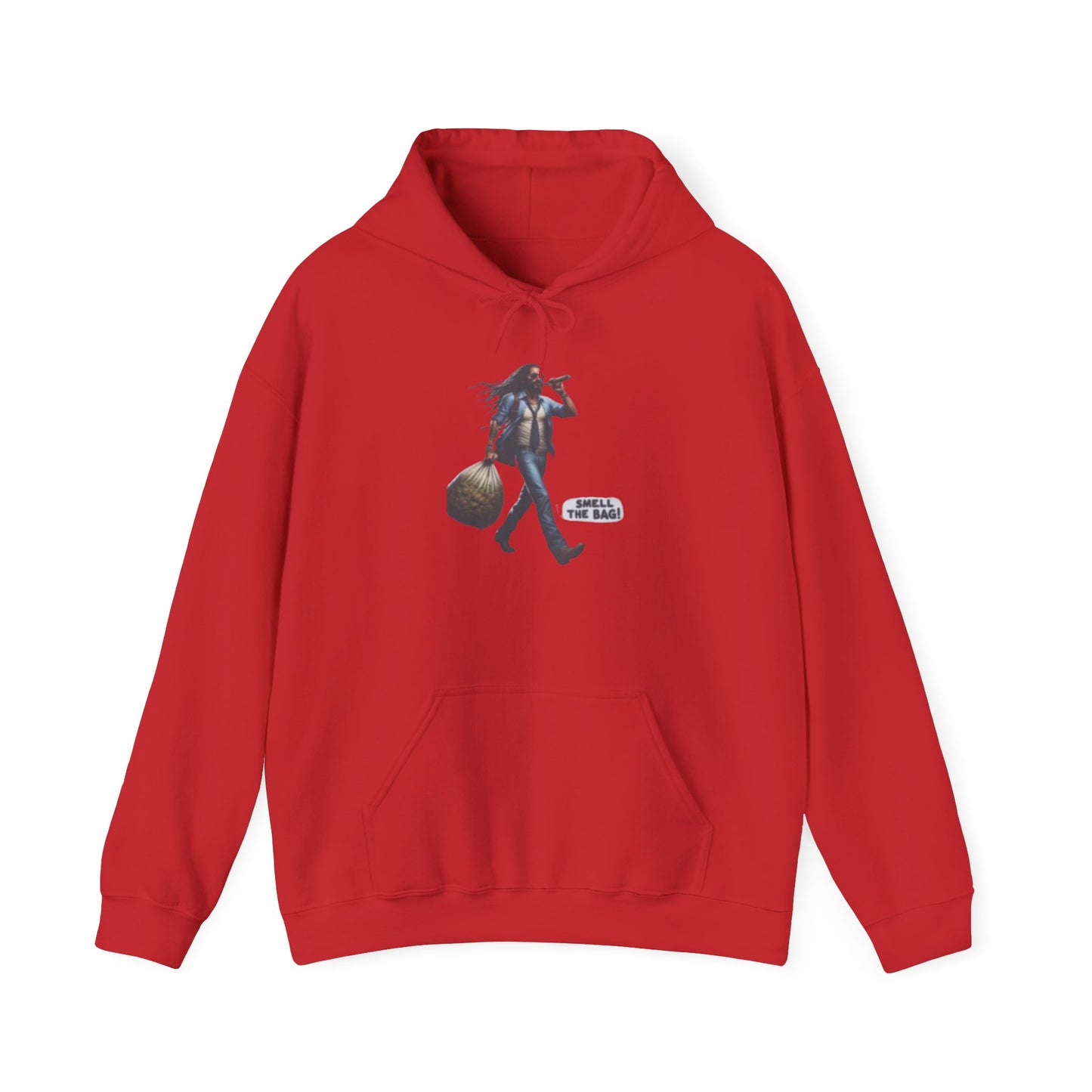 Smell The Bag| Rasta Guy Hoodie