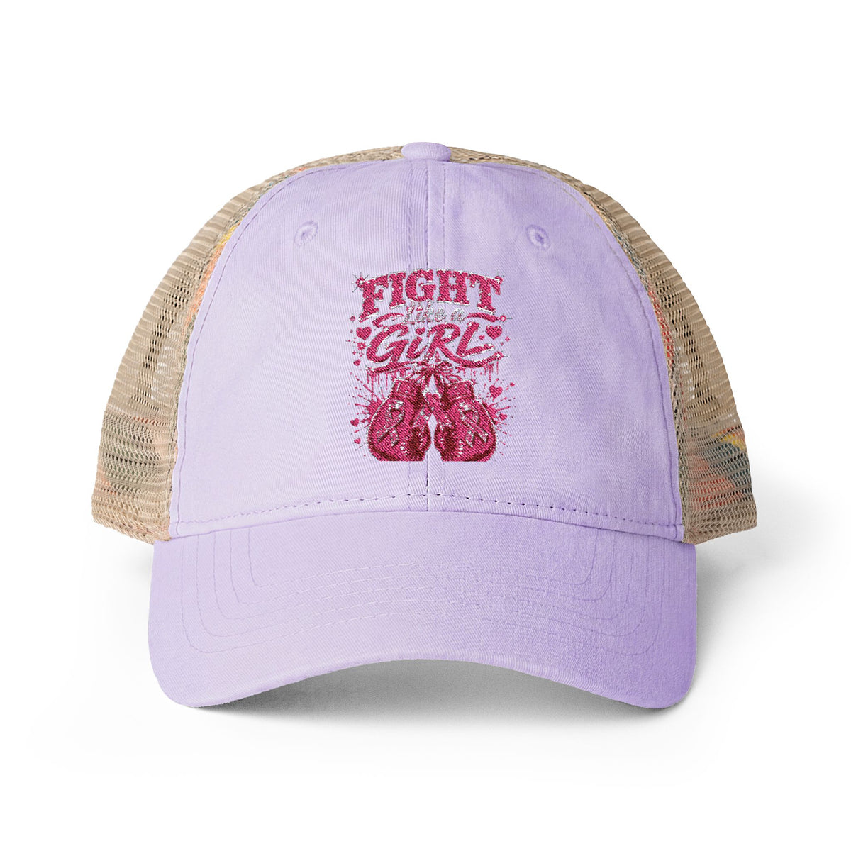 Women's Washed Mesh-Back Cap