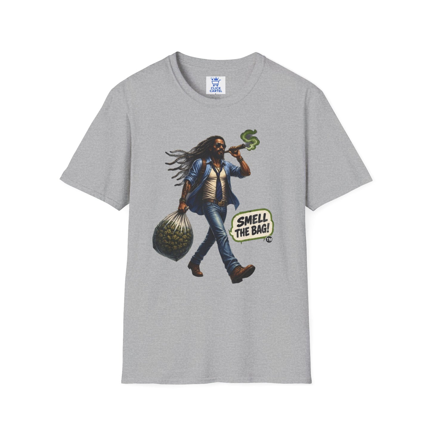 Smell The Bag | Rasta Man Tee