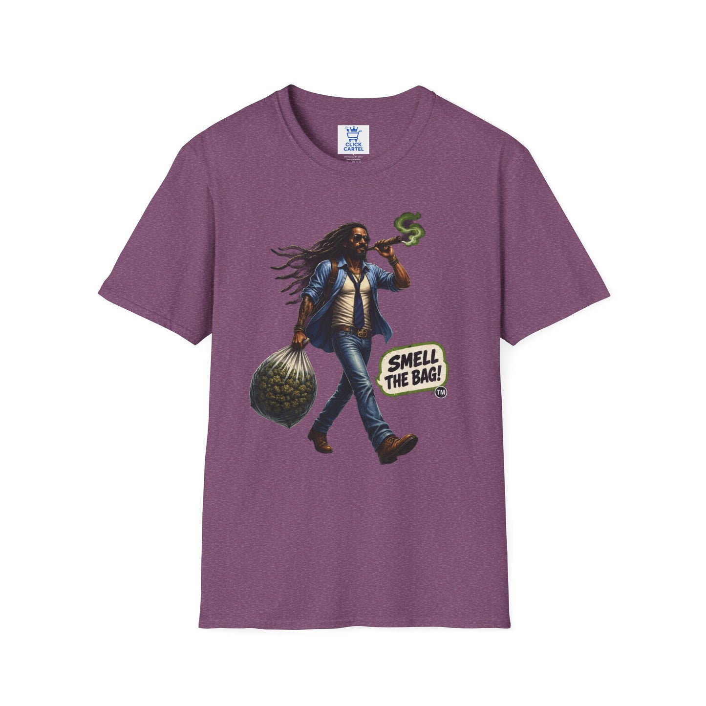 Smell The Bag | Rasta Man Tee