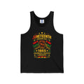 Juneteenth Freedom Day Tank Top – "Juneteenth 1865: Celebrate • Educate • Liberate"
