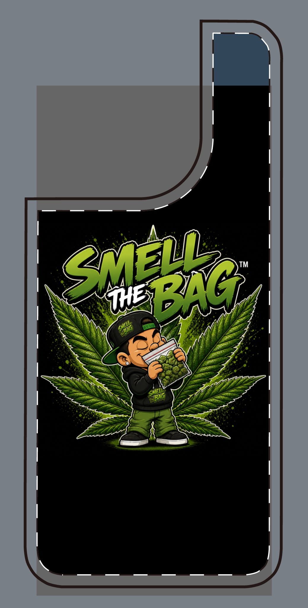 Smell The Bag | Funny Stoner Toon Graphic Phone Cases