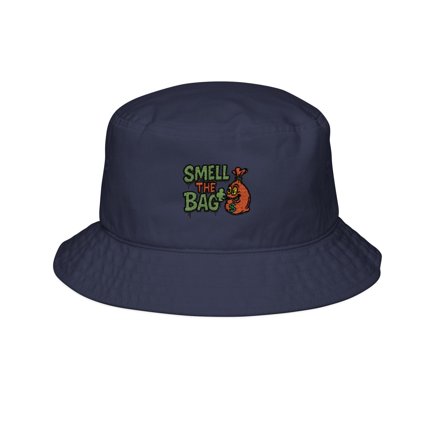 Smell The Bag| Embroidered Bucket Stoner Hat
