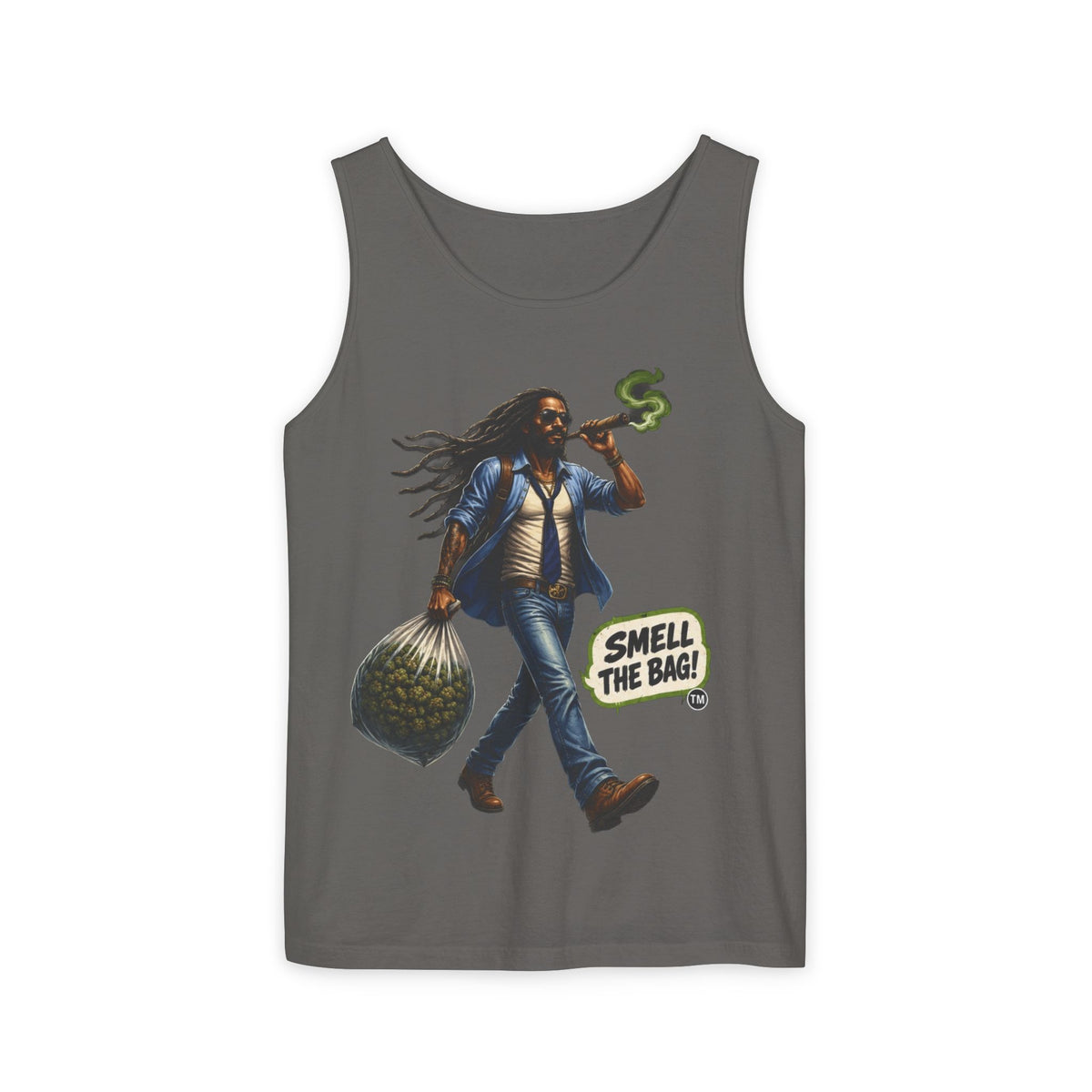 Smell The Bag | Rasta Guy Tank