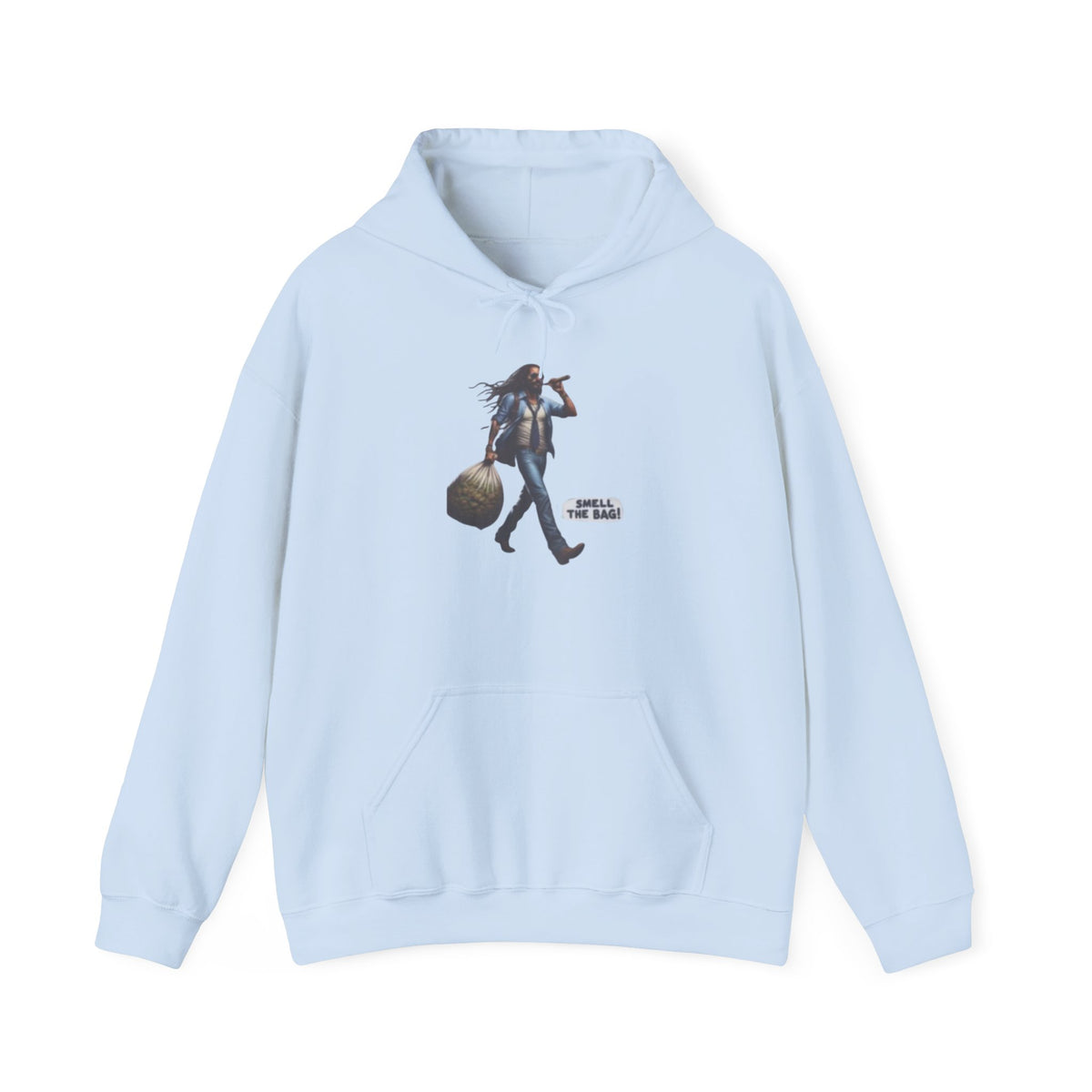 Smell The Bag| Rasta Guy Hoodie