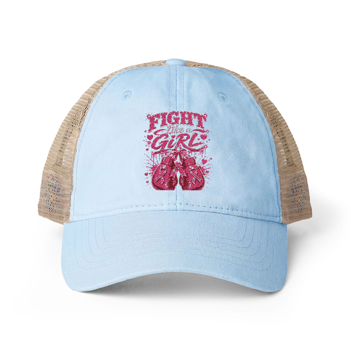 Women's Washed Mesh-Back Cap