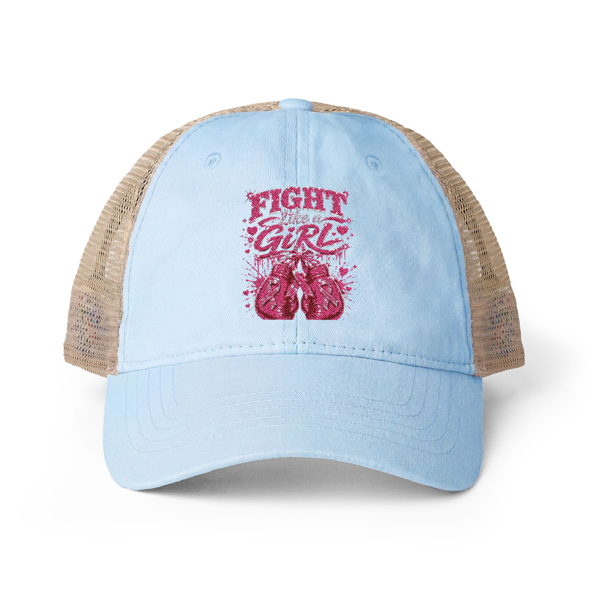 Women's Washed Mesh-Back Cap