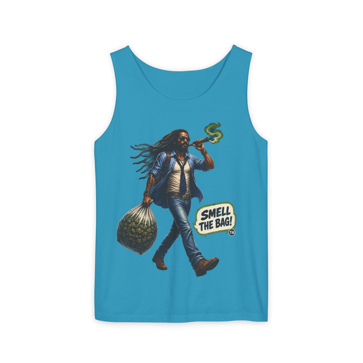 Smell The Bag | Rasta Guy Tank