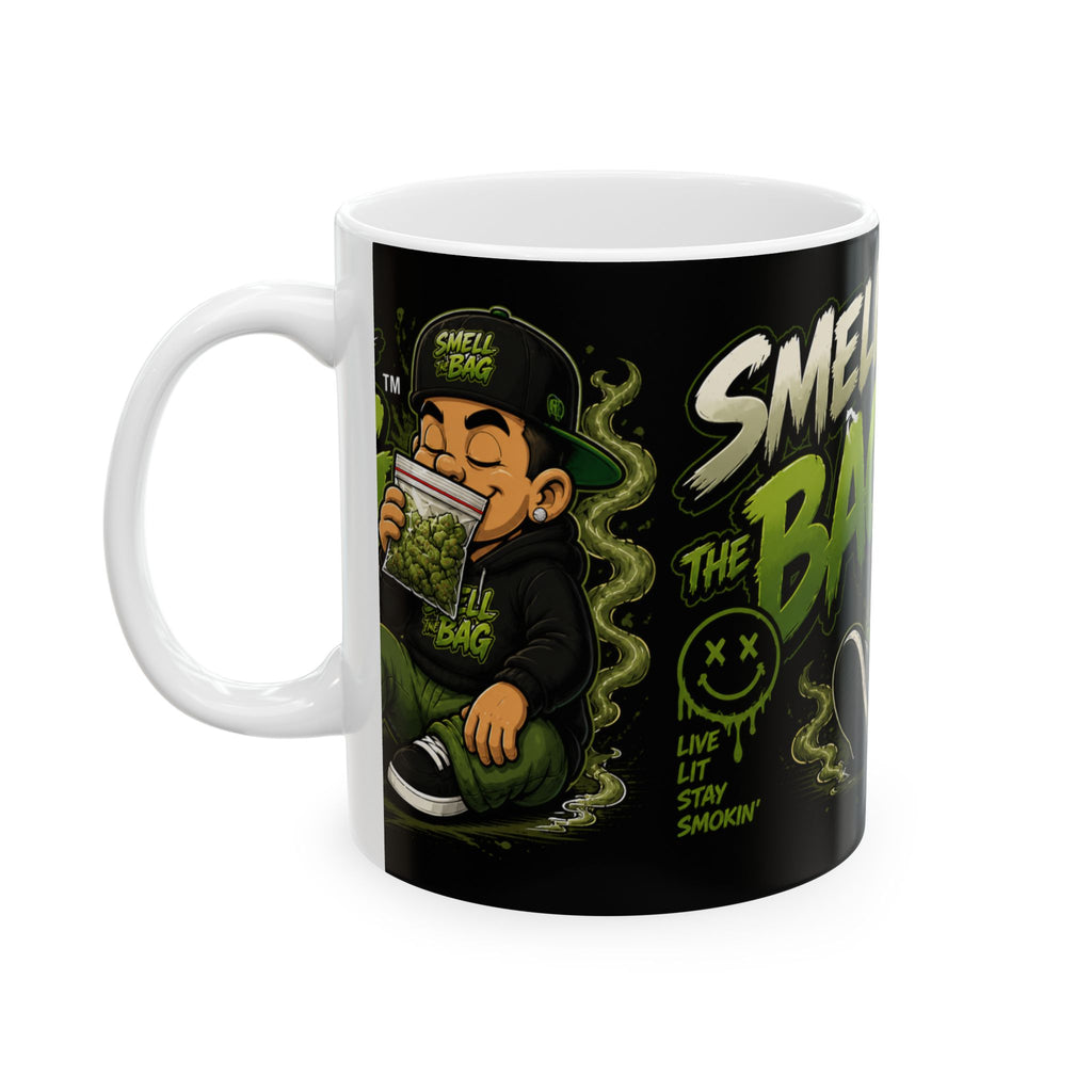 Ceramic Mug — "Smells Like the Barn" Funny Farm Coffee Cup (11oz & 15oz)