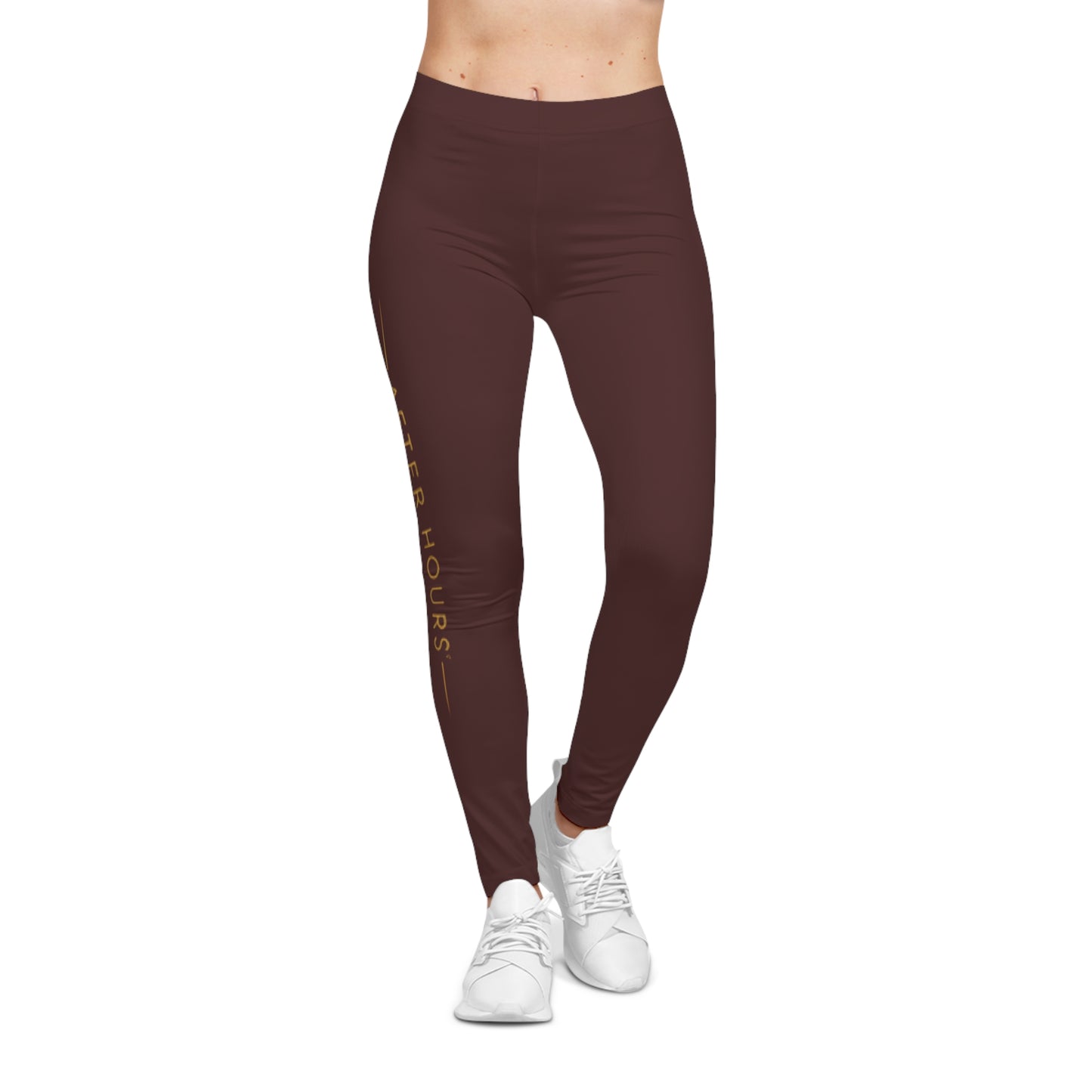After Hours "Top Shelf" Leggings — Women's Stylish Maroon Activewear