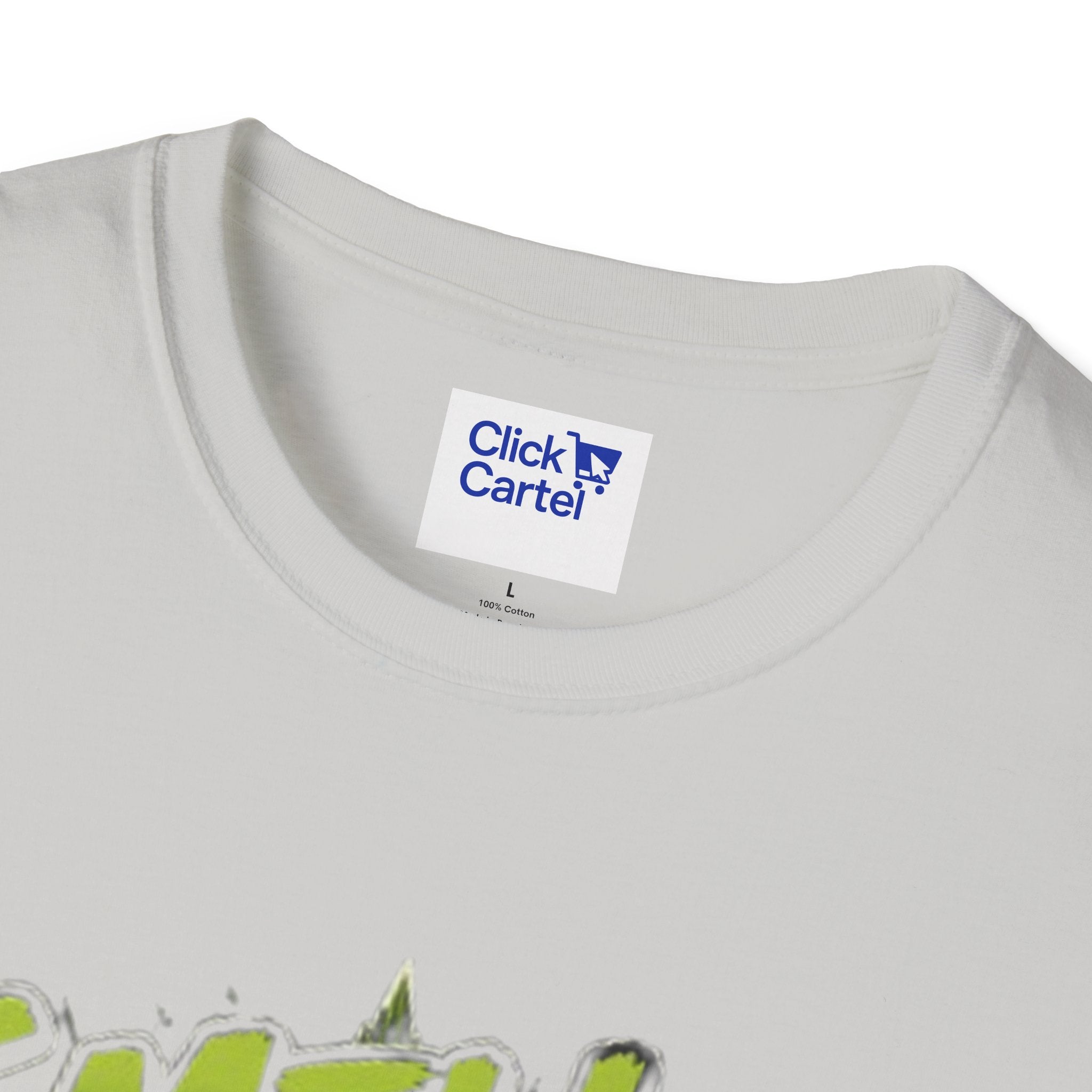 Smell the Bag Graphic T-Shirt – Cannabis Leaf & Stoner Cartoon Design